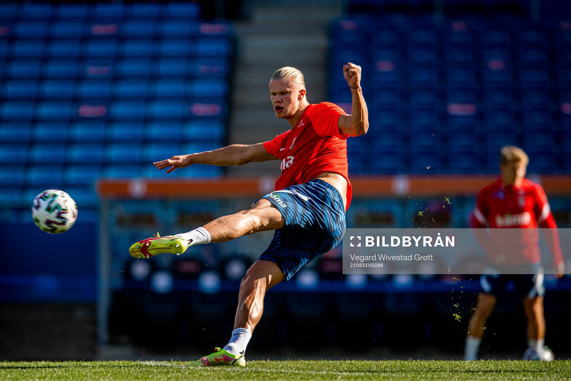 Erling Braut Haaland of the Norwegian national football team
