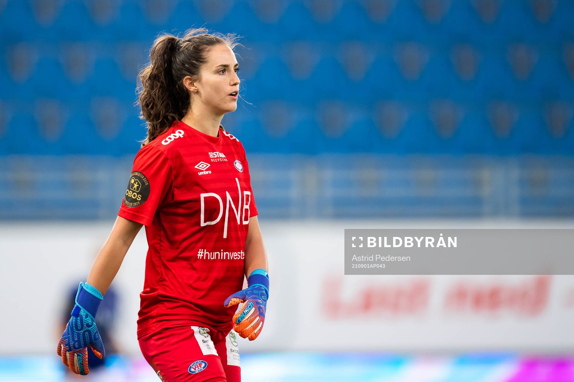 Goalkeeper Hannah Grace Seabert of Vålerenga