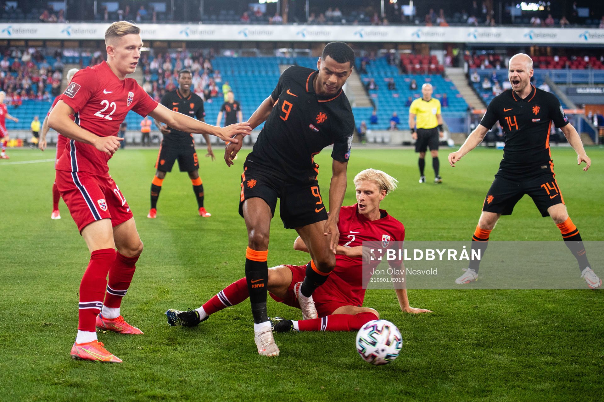 Marcus Holmgren Pedersen and Morten Thorsby of Norway and