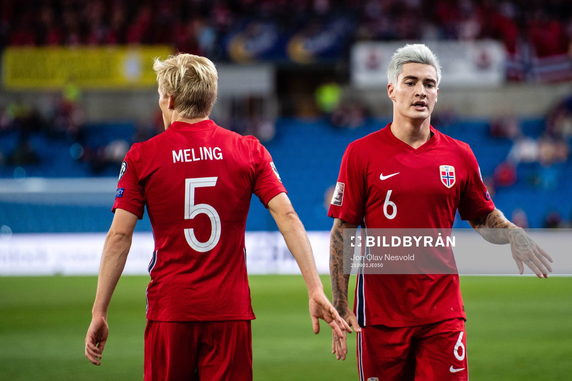 Birger Meling and Mathias Normann of Norway