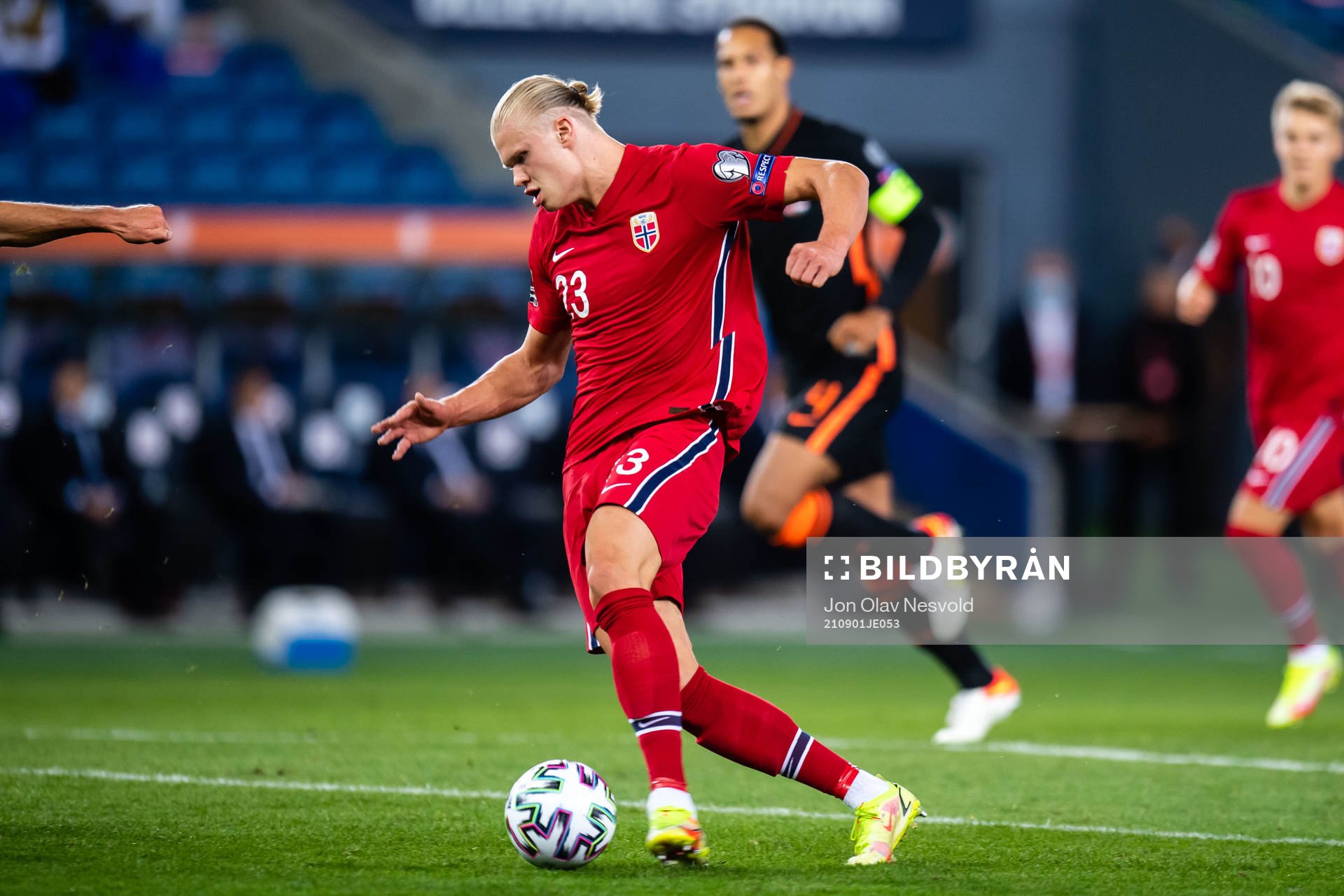 Erling Braut Haaland of Norway