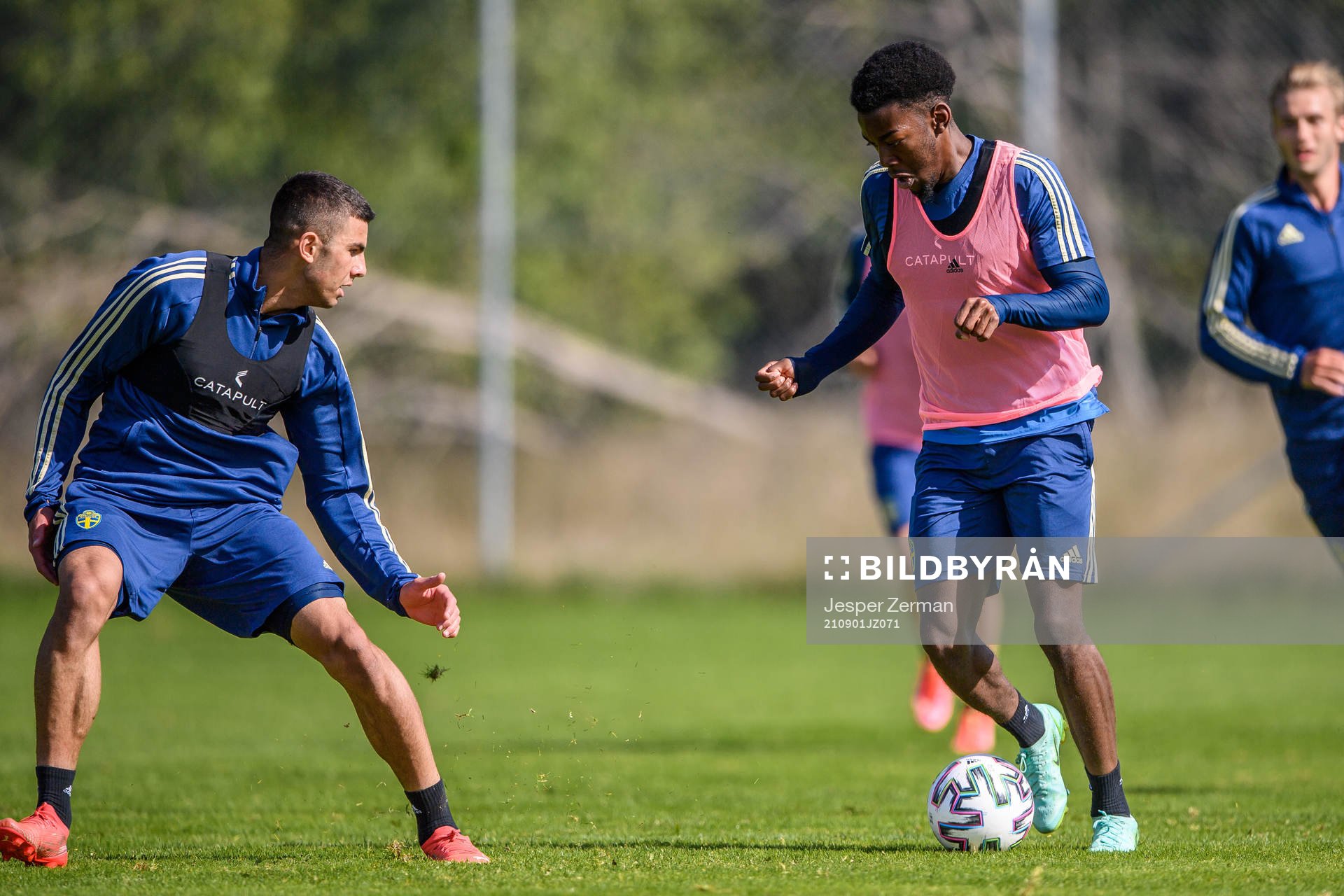 Hussein Ali och Anthony Elanga