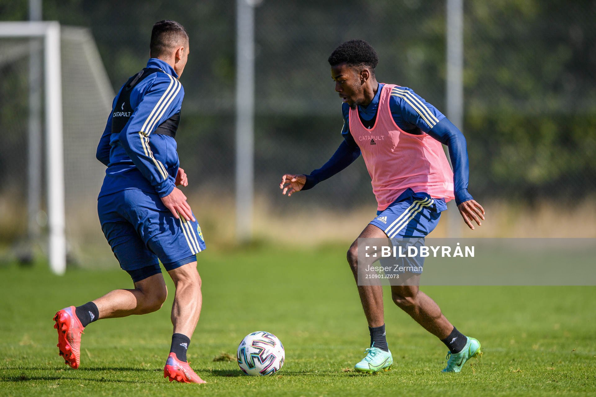 Hussein Ali och Anthony Elanga