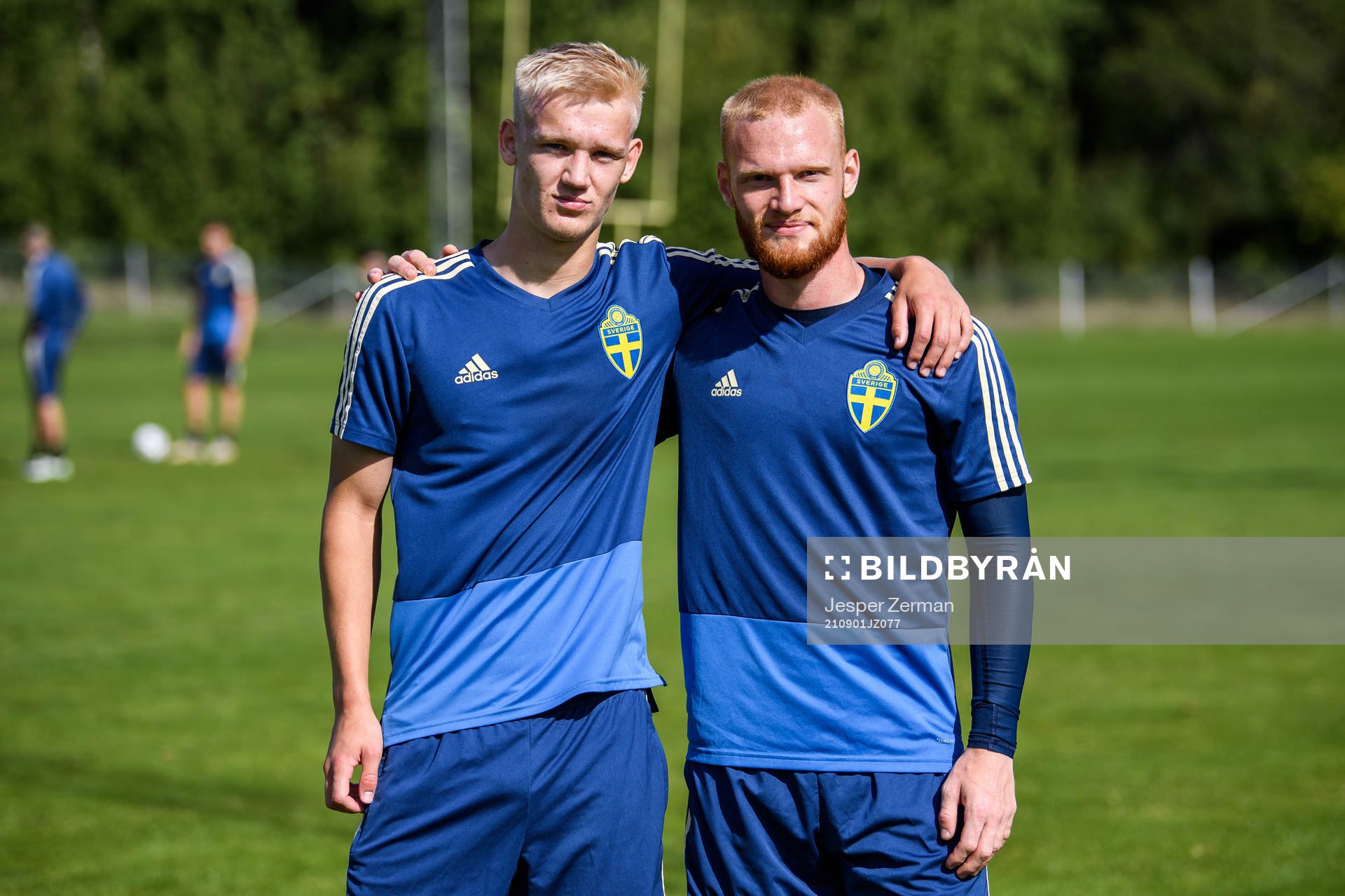 Carl Gustafsson och Nils Fröling