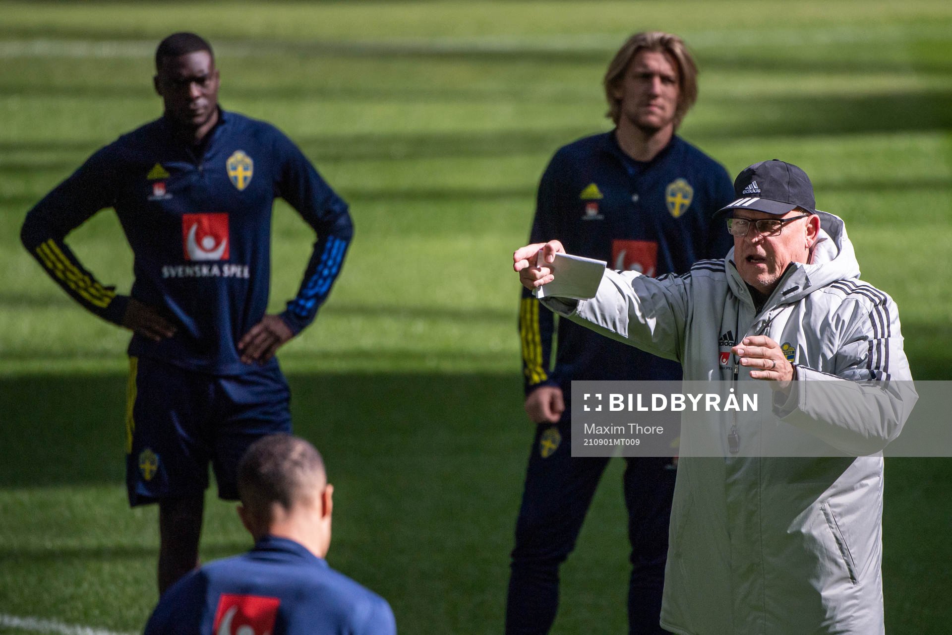 Head coach Janne Andersson of the Swedish national team