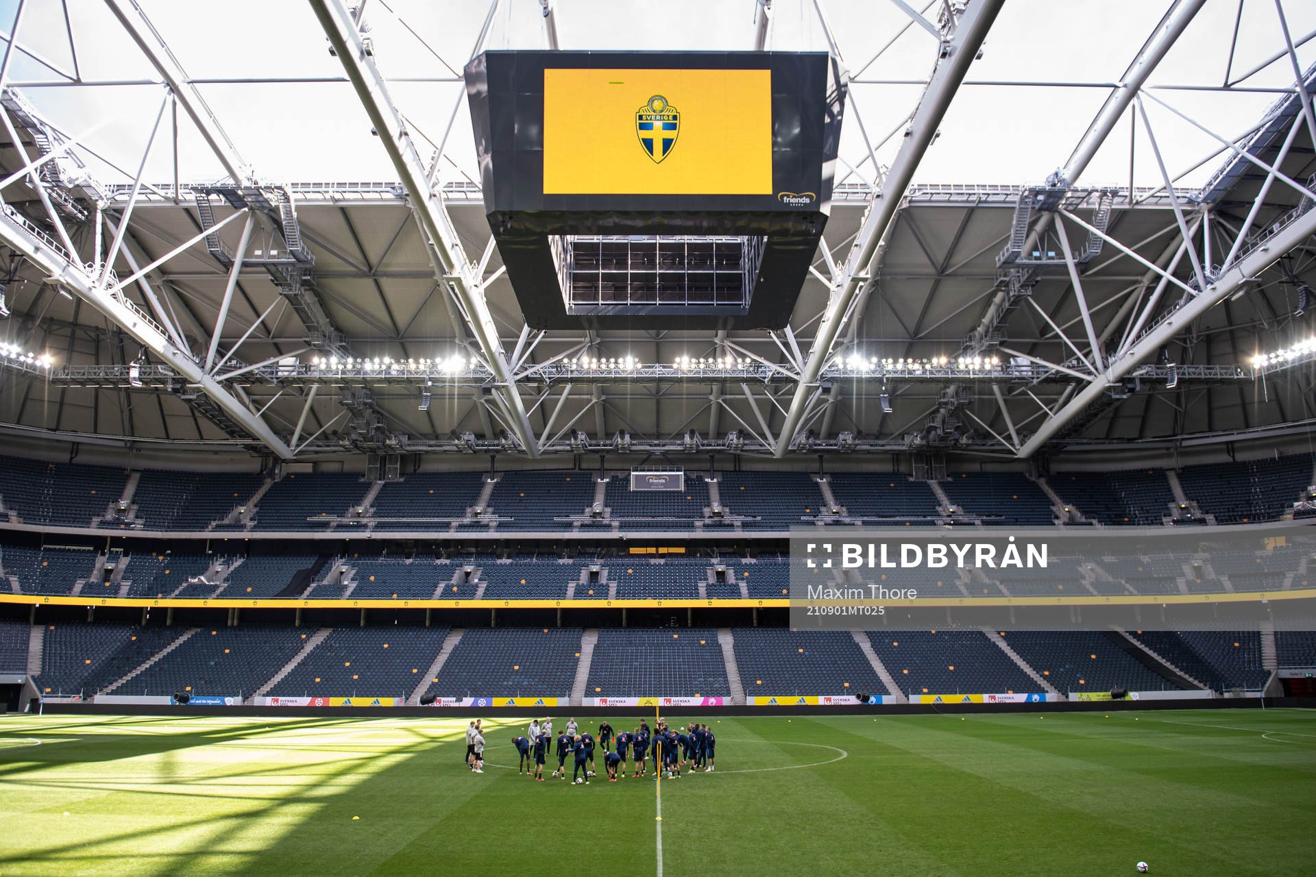 The players of the Swedish national team