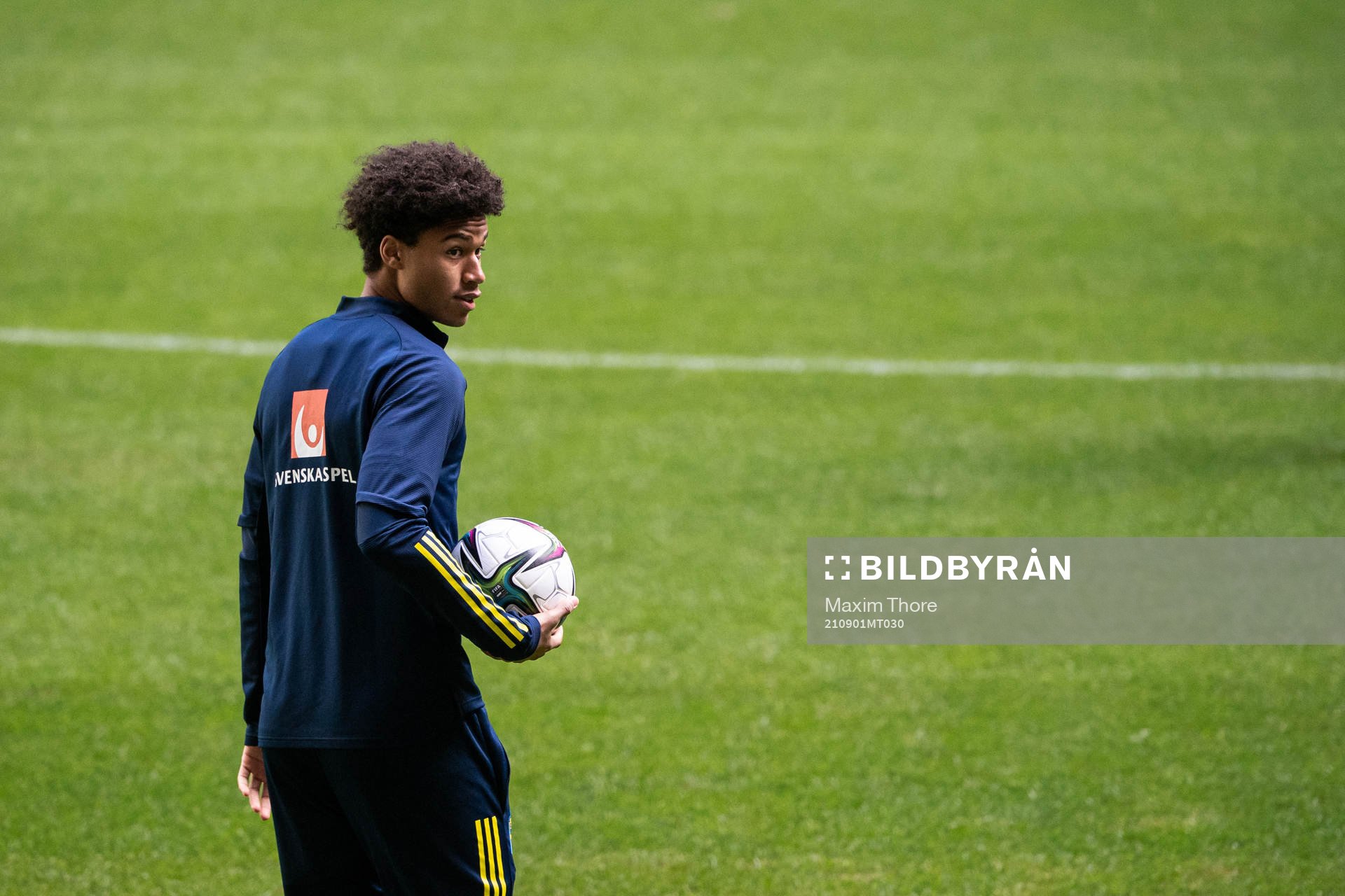 Jens Cajuste of the Swedish national team