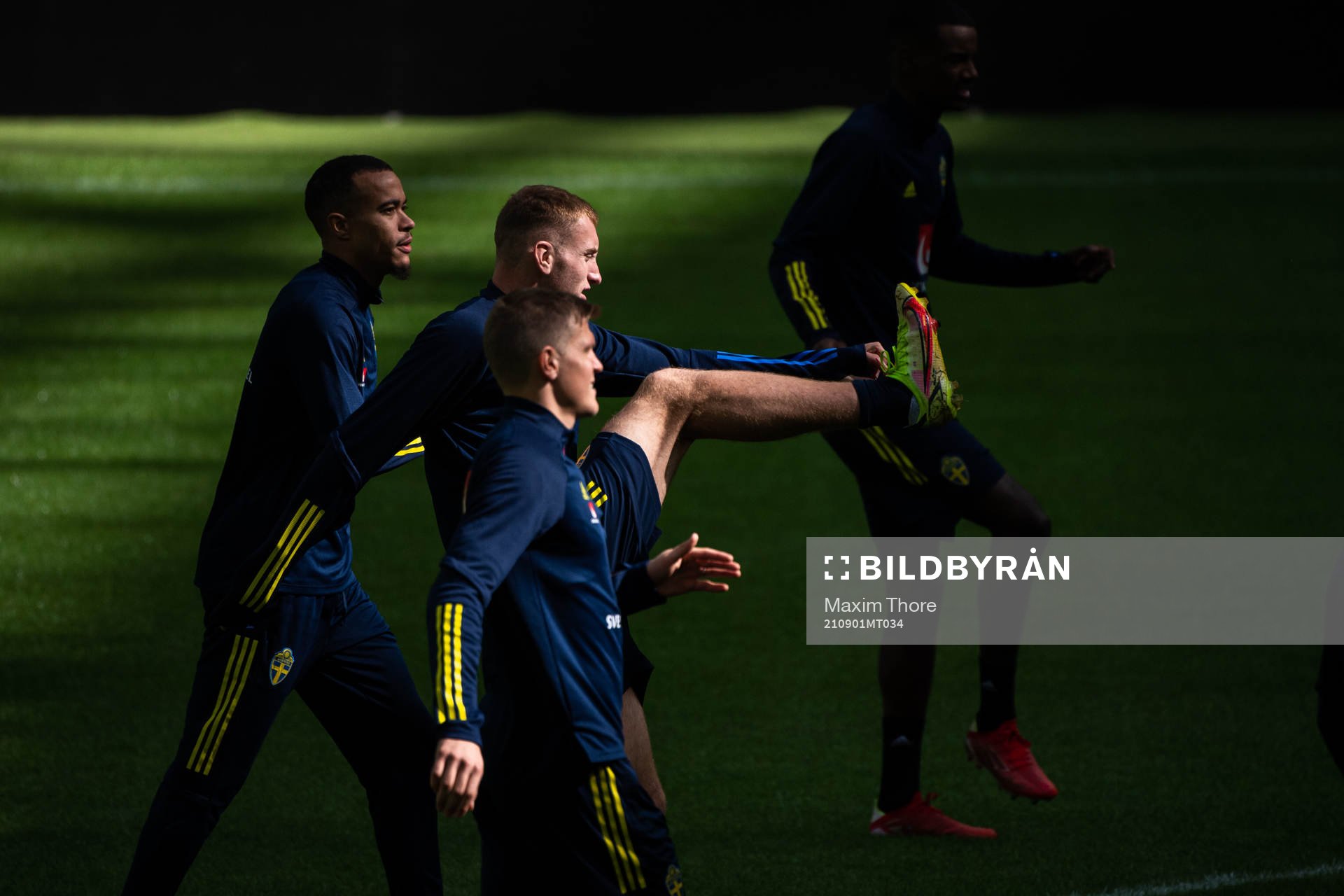 Dejan Kulusevski of the Swedish national team