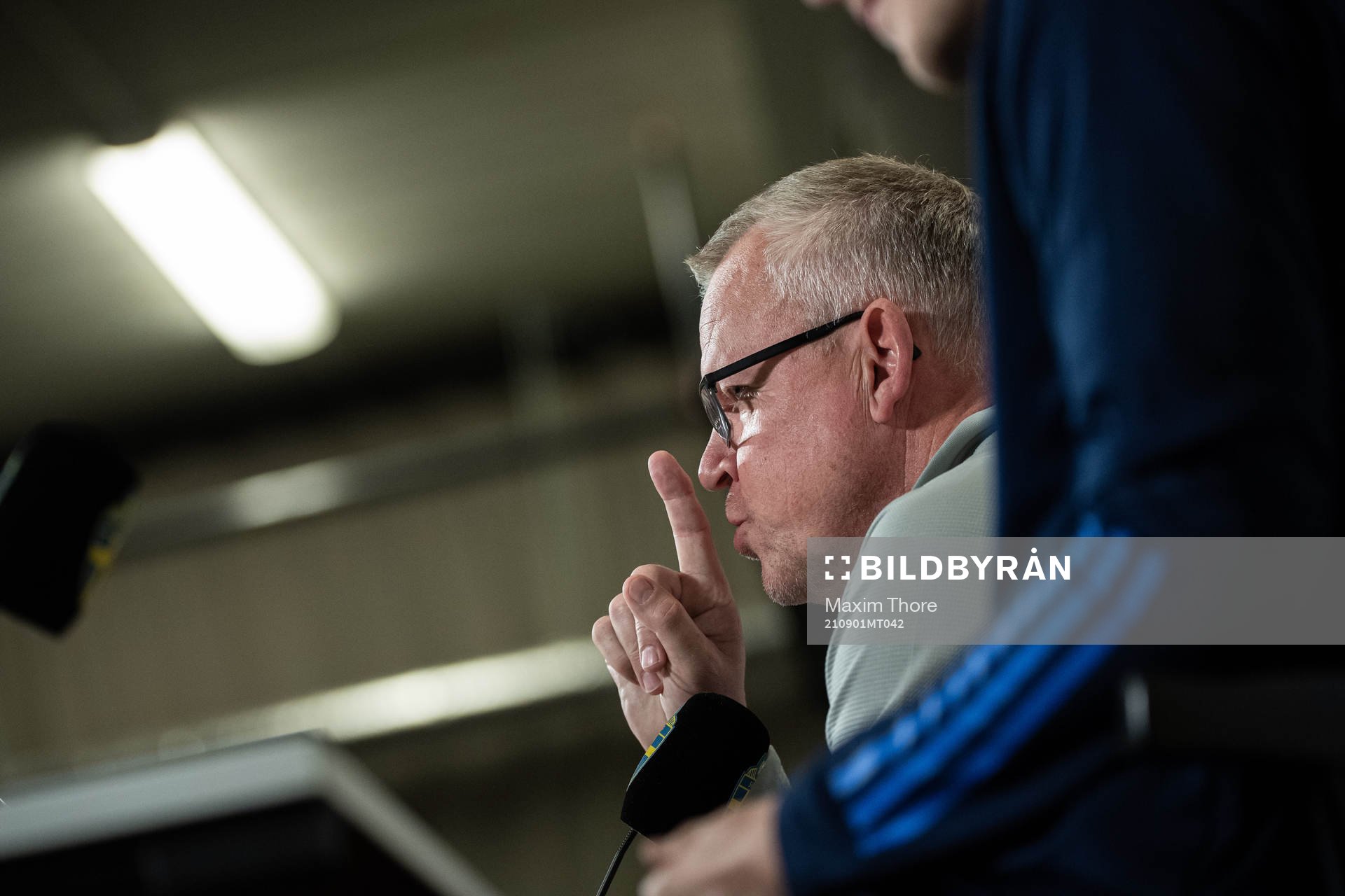 Head coach Janne Andersson of the Swedish national team