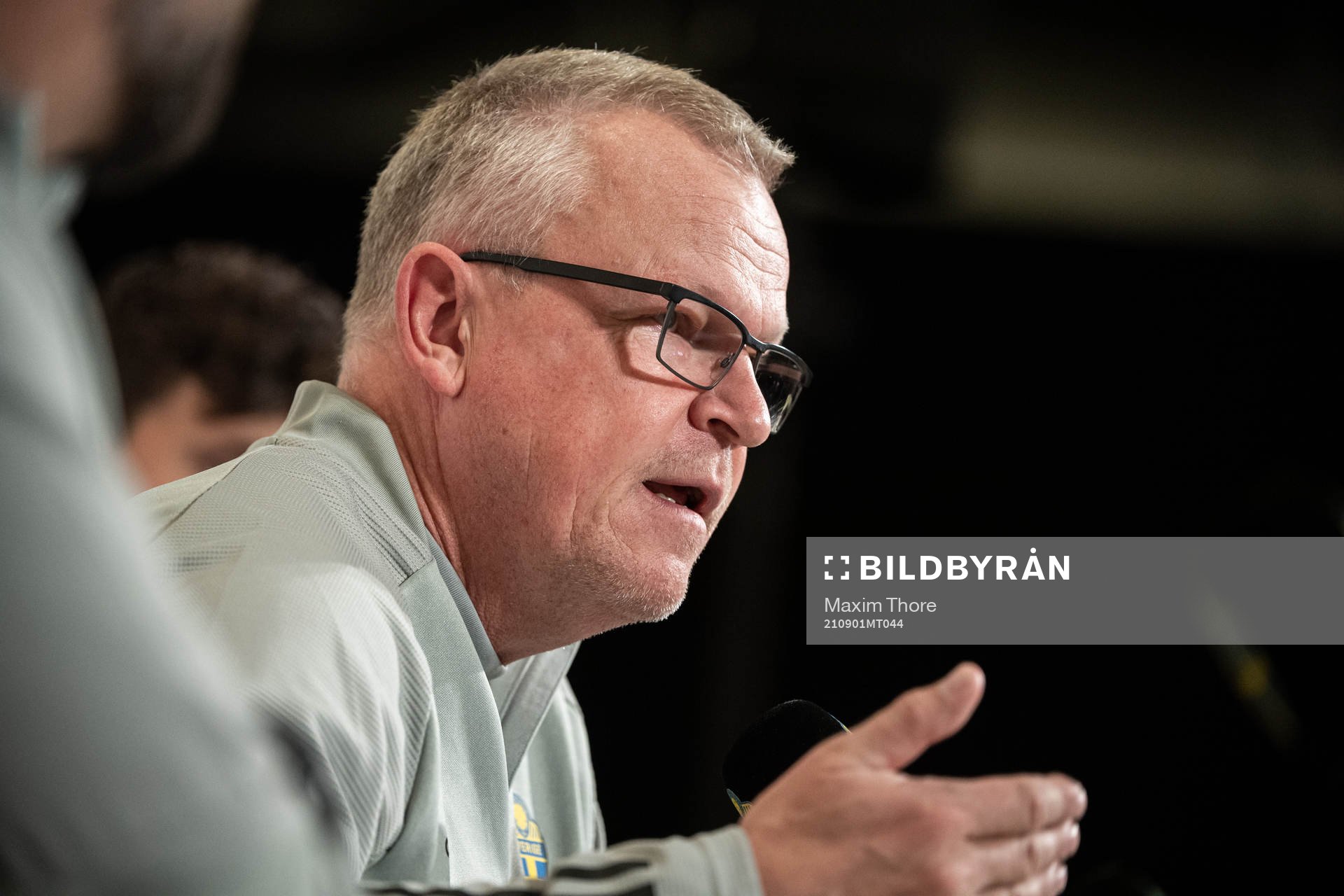 Head coach Janne Andersson of the Swedish national team