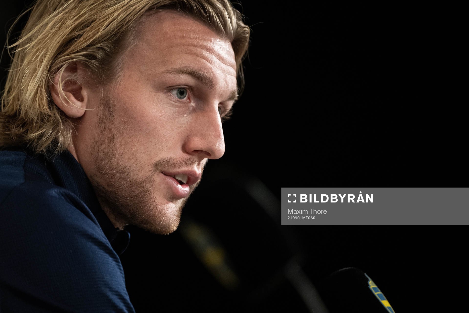 Emil Forsberg of the Swedish national team