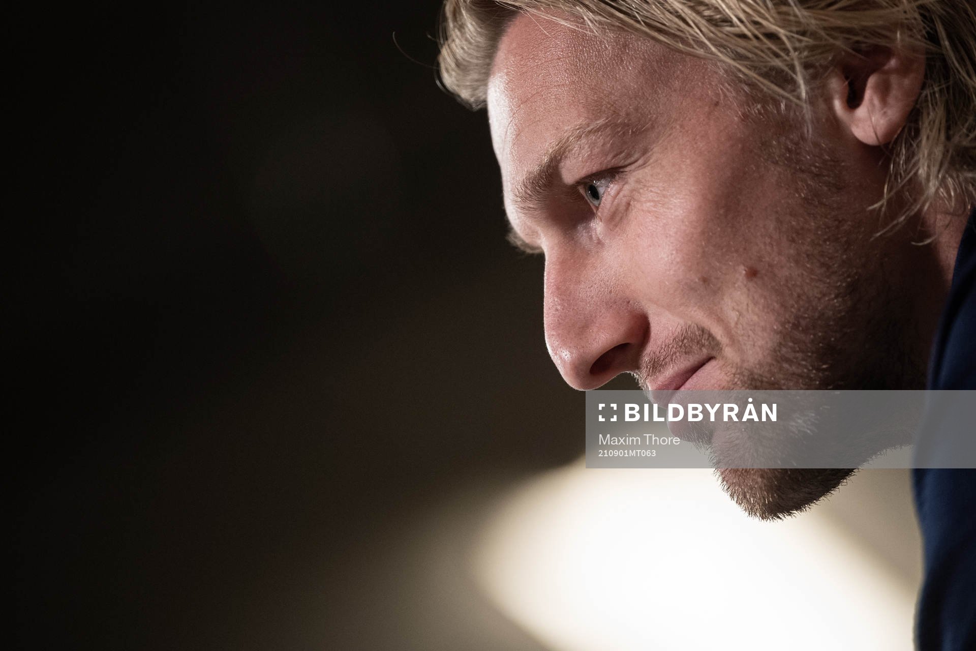 Emil Forsberg of the Swedish national team