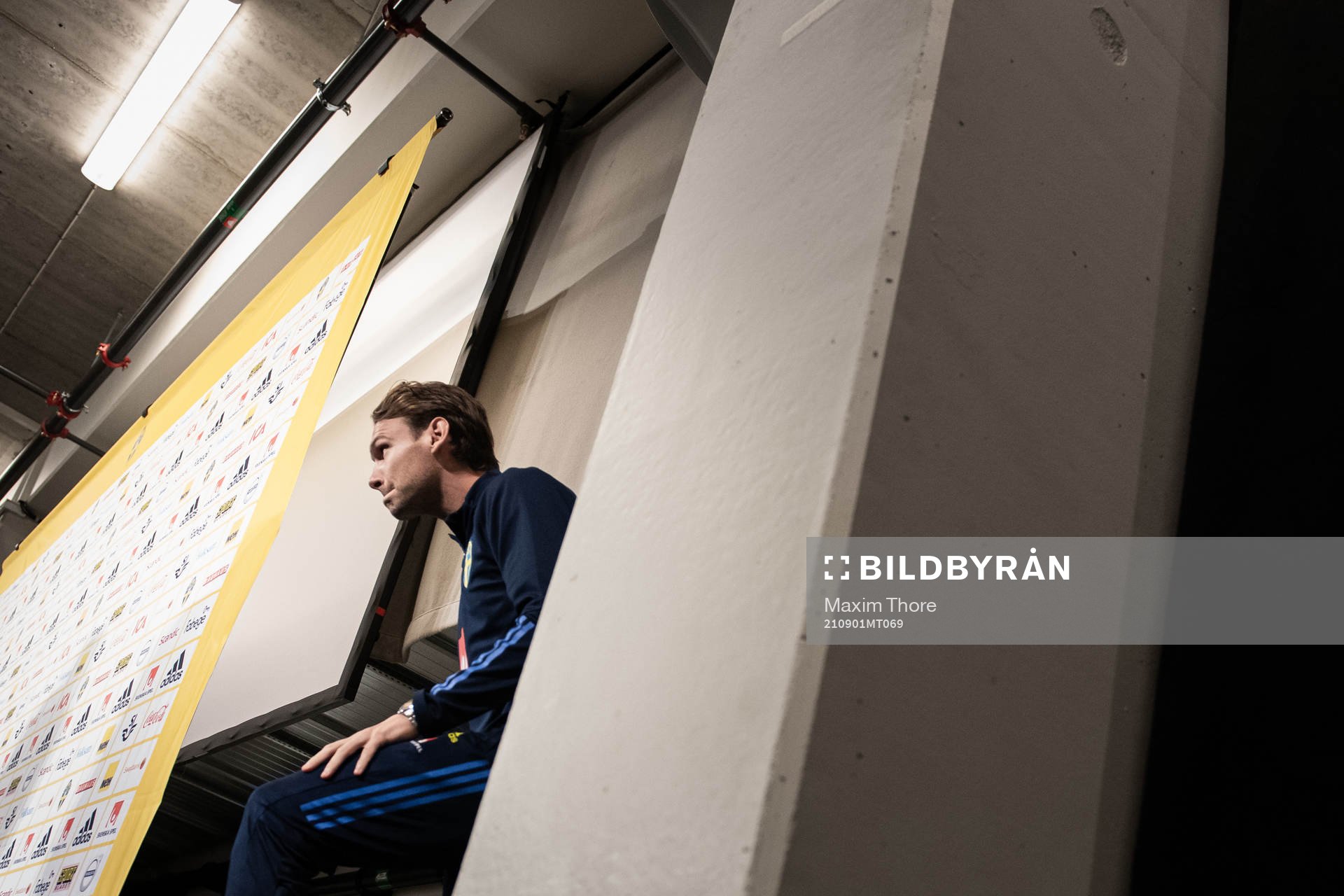 Albin Ekdal of the Swedish national team