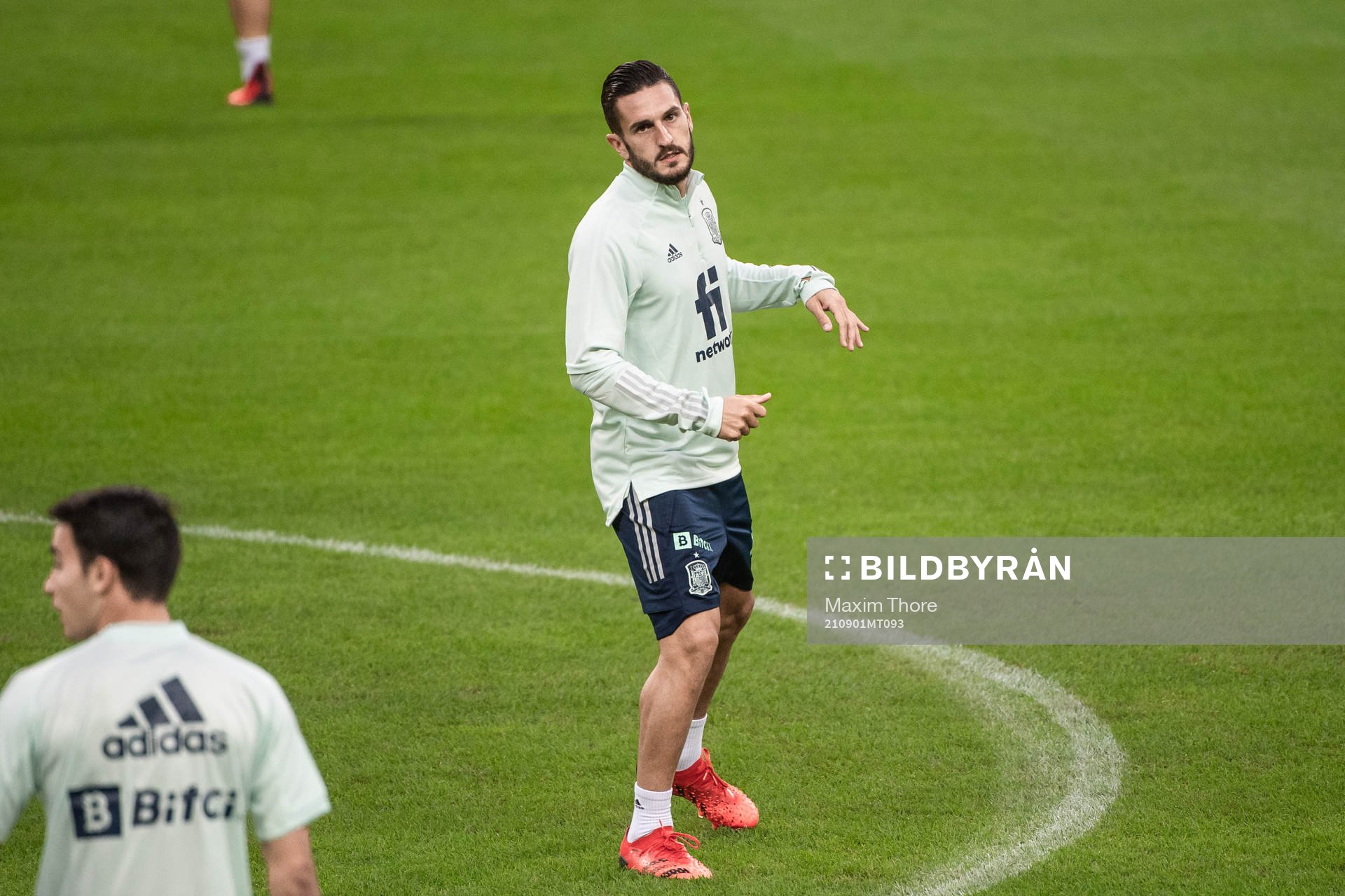 Koke of the Spanish national football team