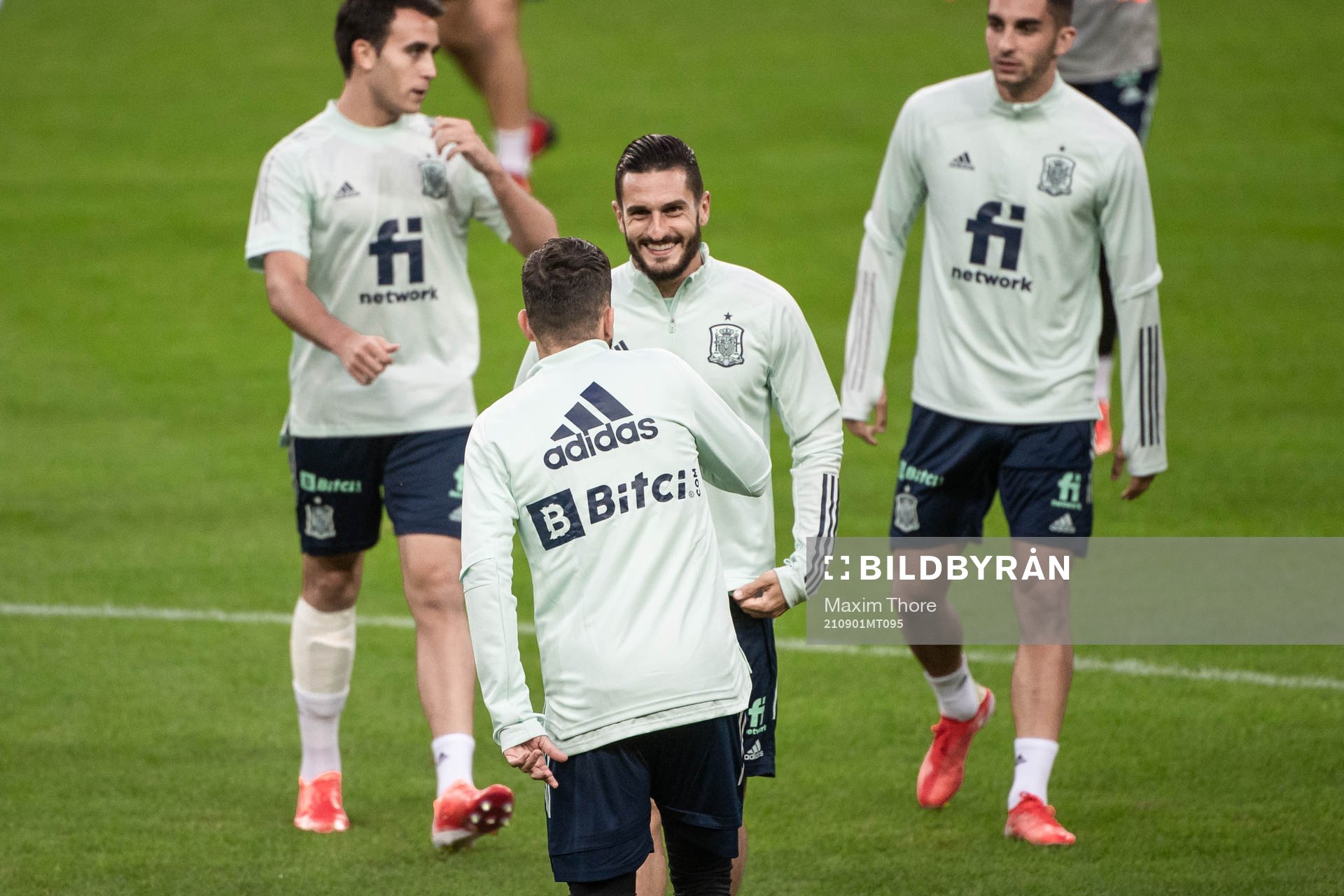 Koke of the Spanish national football team