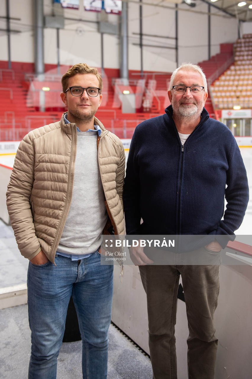 Örnsköldsviks Allehanda reportrar Mattias Persson och