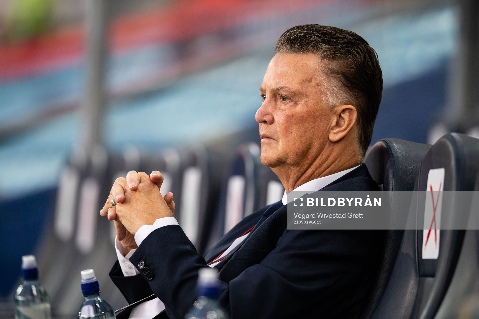 Louis van Gaal, head coach of Netherlands