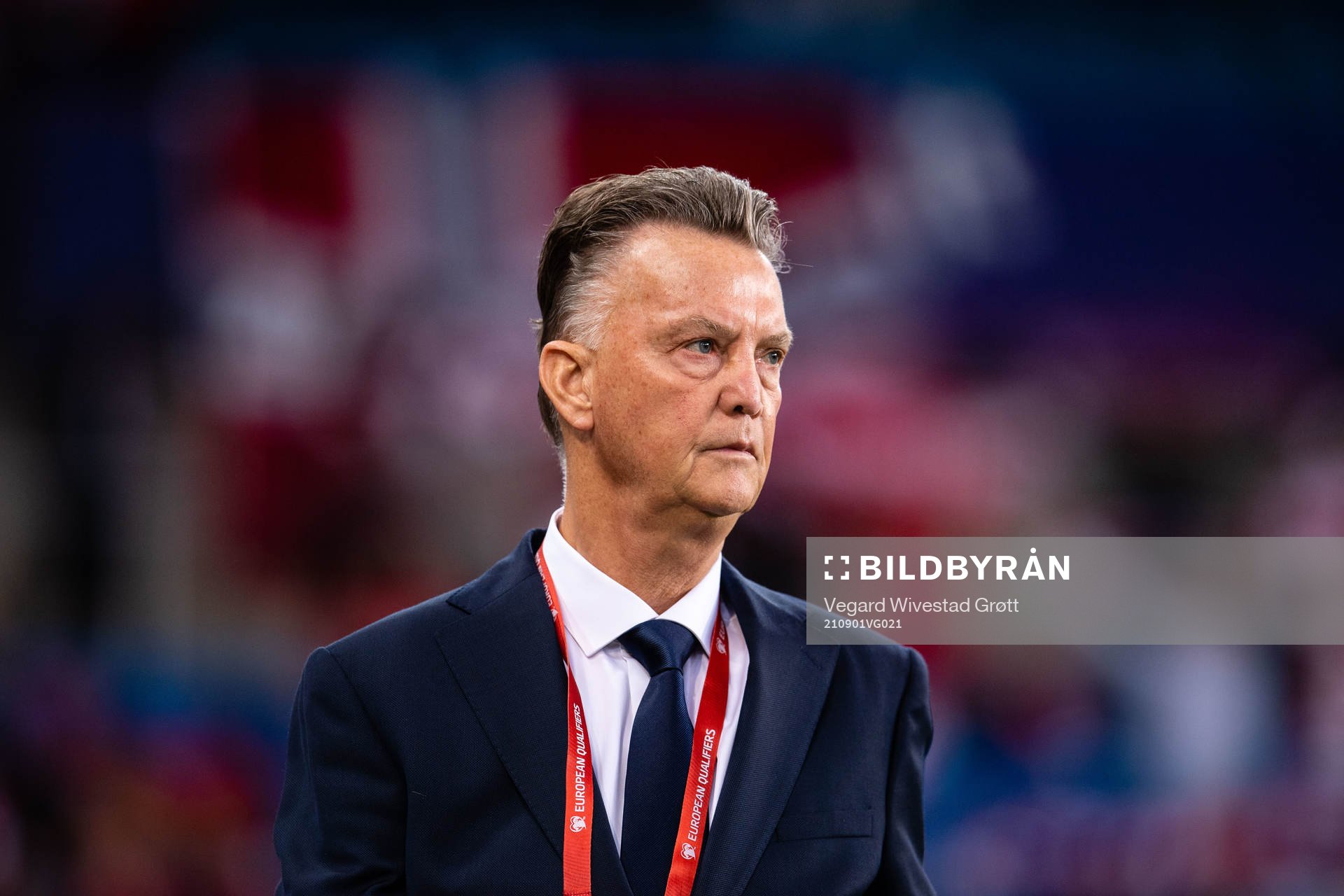 Louis van Gaal, head coach of Netherlands, of Netherlands