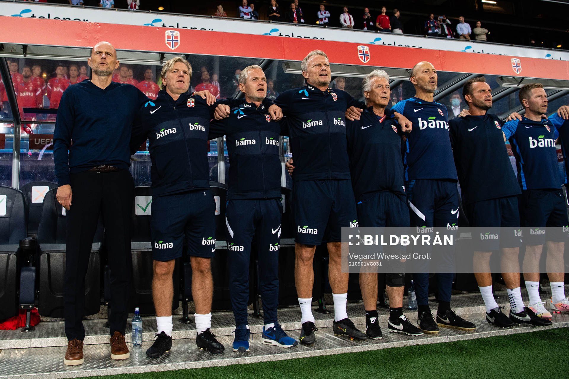 Ståle Solbakken, head coach, Kent Bergersen, assistant
