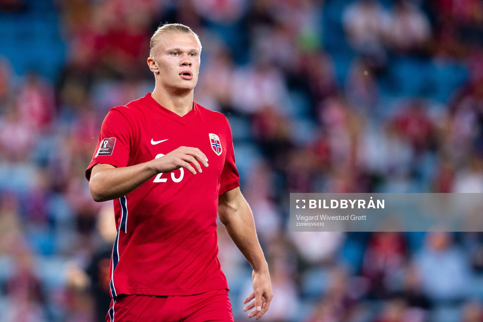 Erling Braut Haaland of Norway