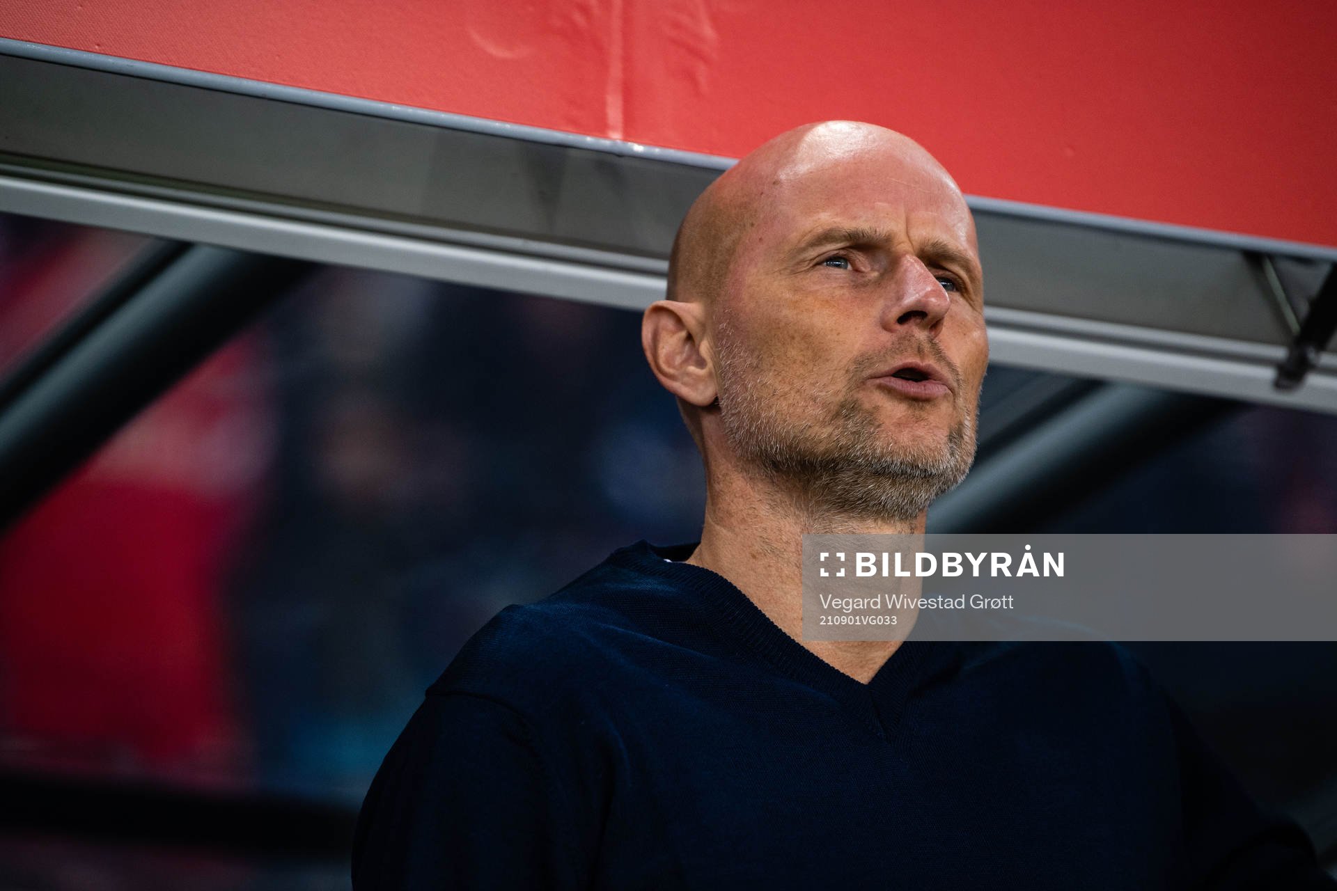 Ståle Solbakken, head coach of Norway
