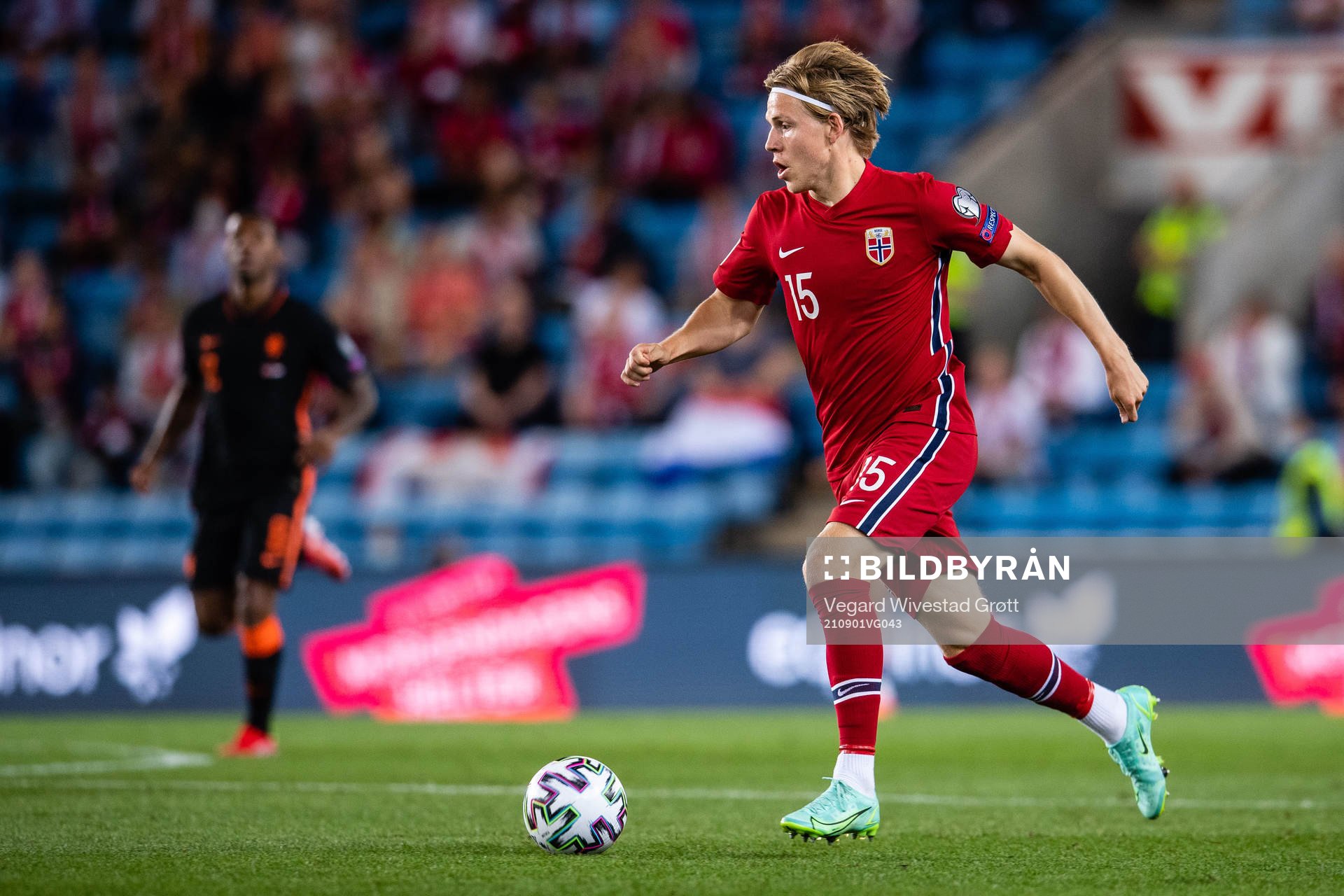 Jens Petter Hauge of Norway