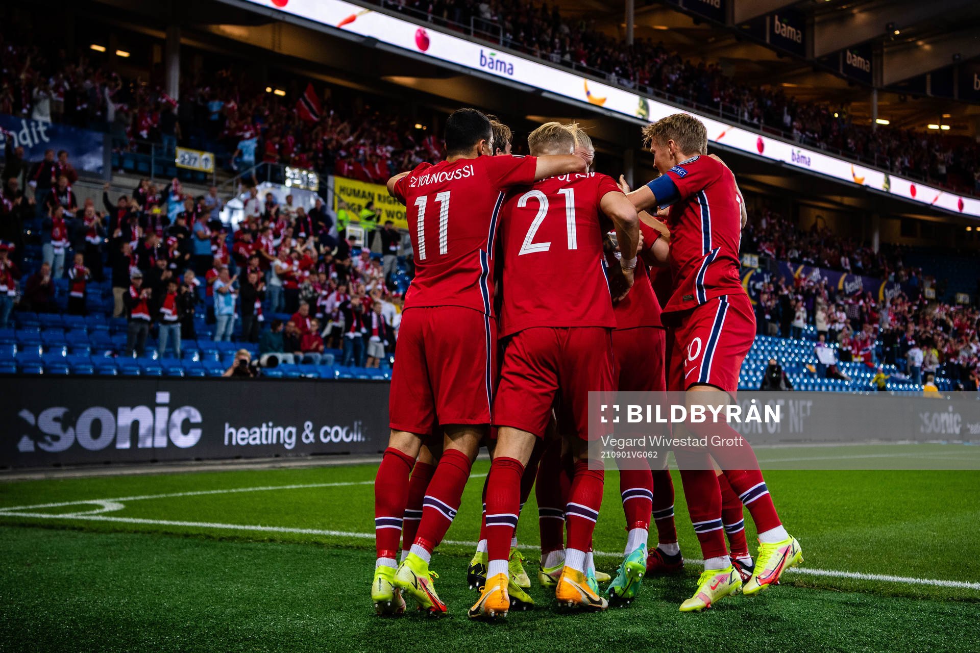Mohamed Elyounoussi, Andreas Hanche-Olsen and Martin