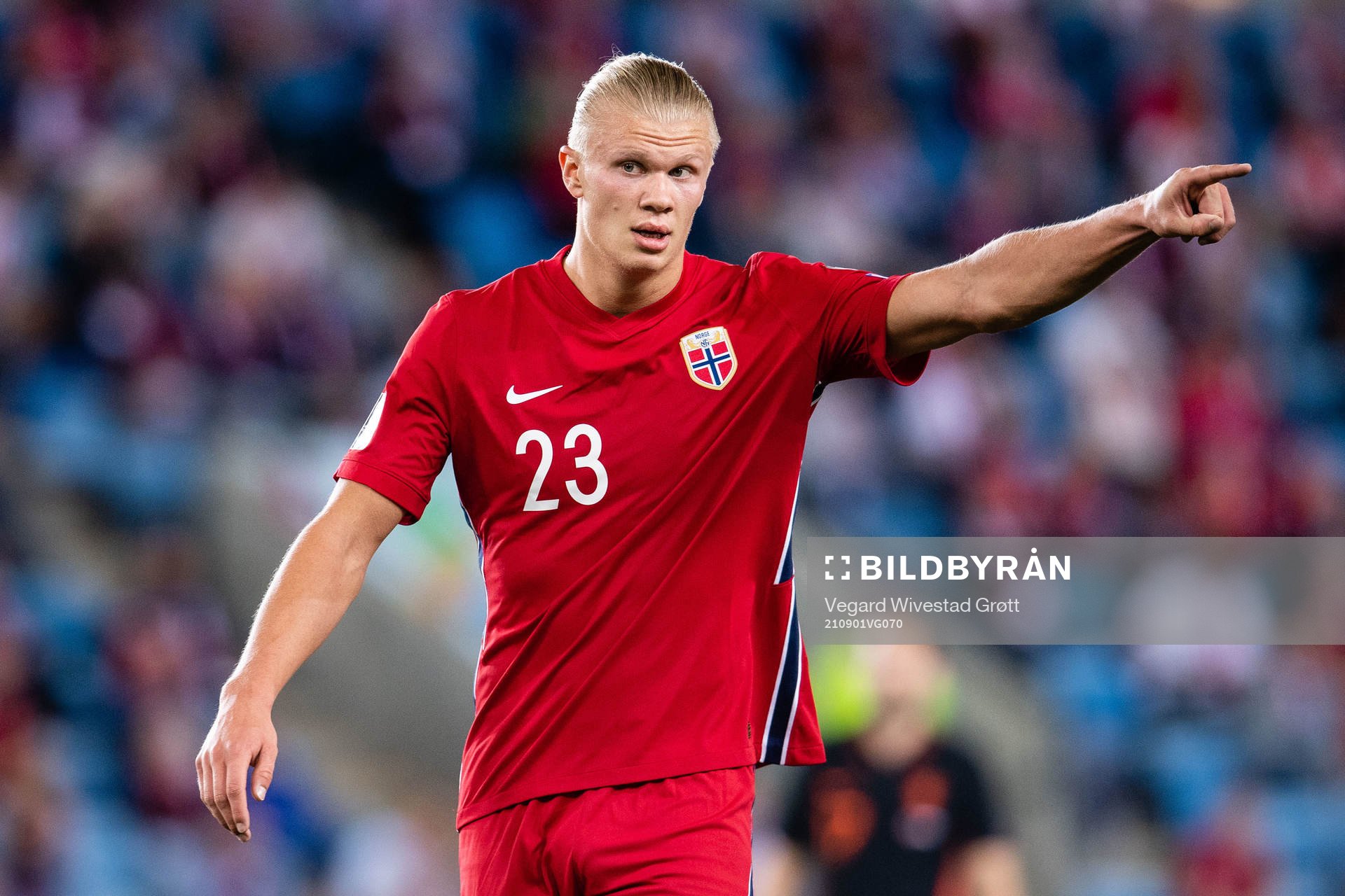 Erling Braut Haaland of Norway