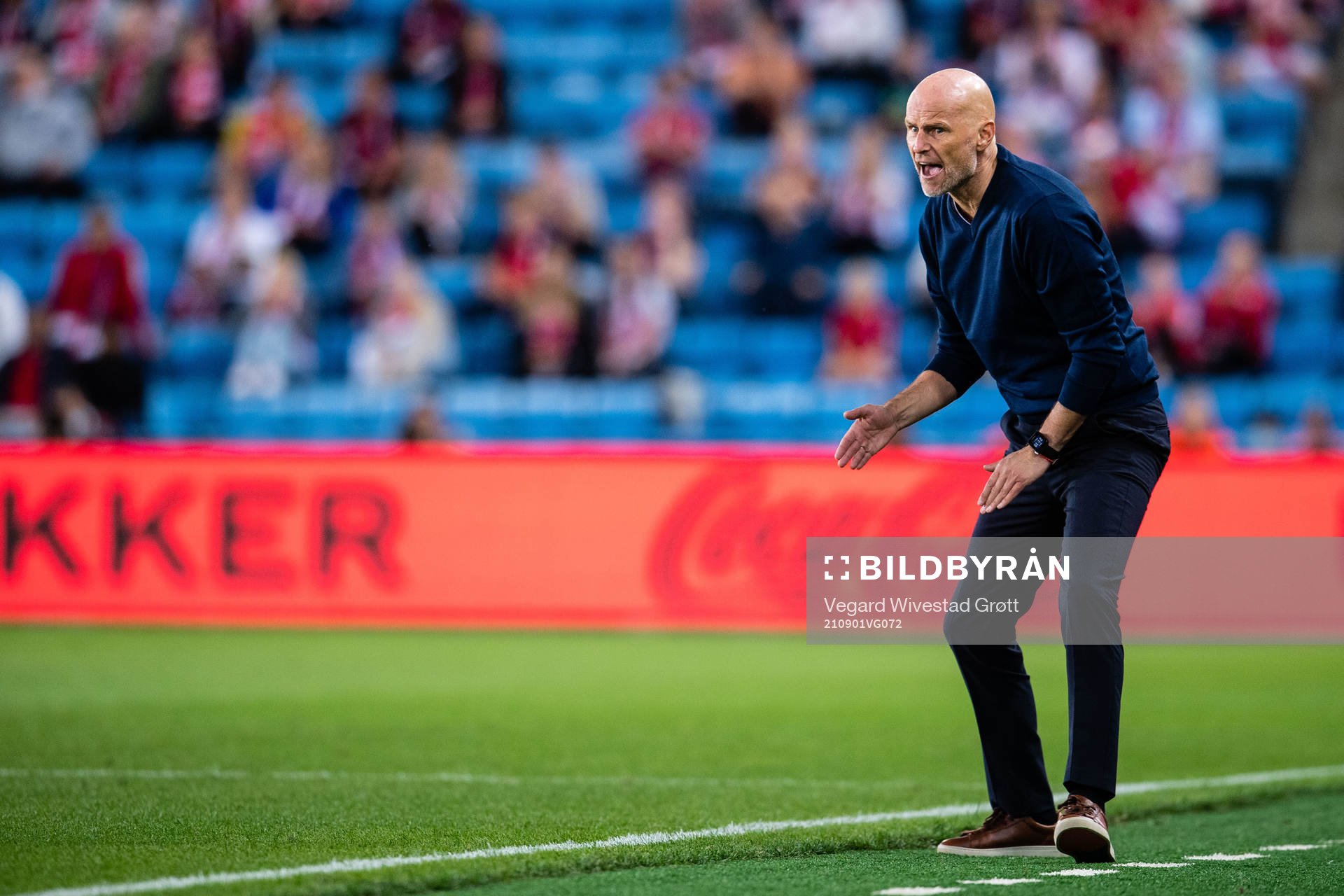 Ståle Solbakken, head coach of Norway