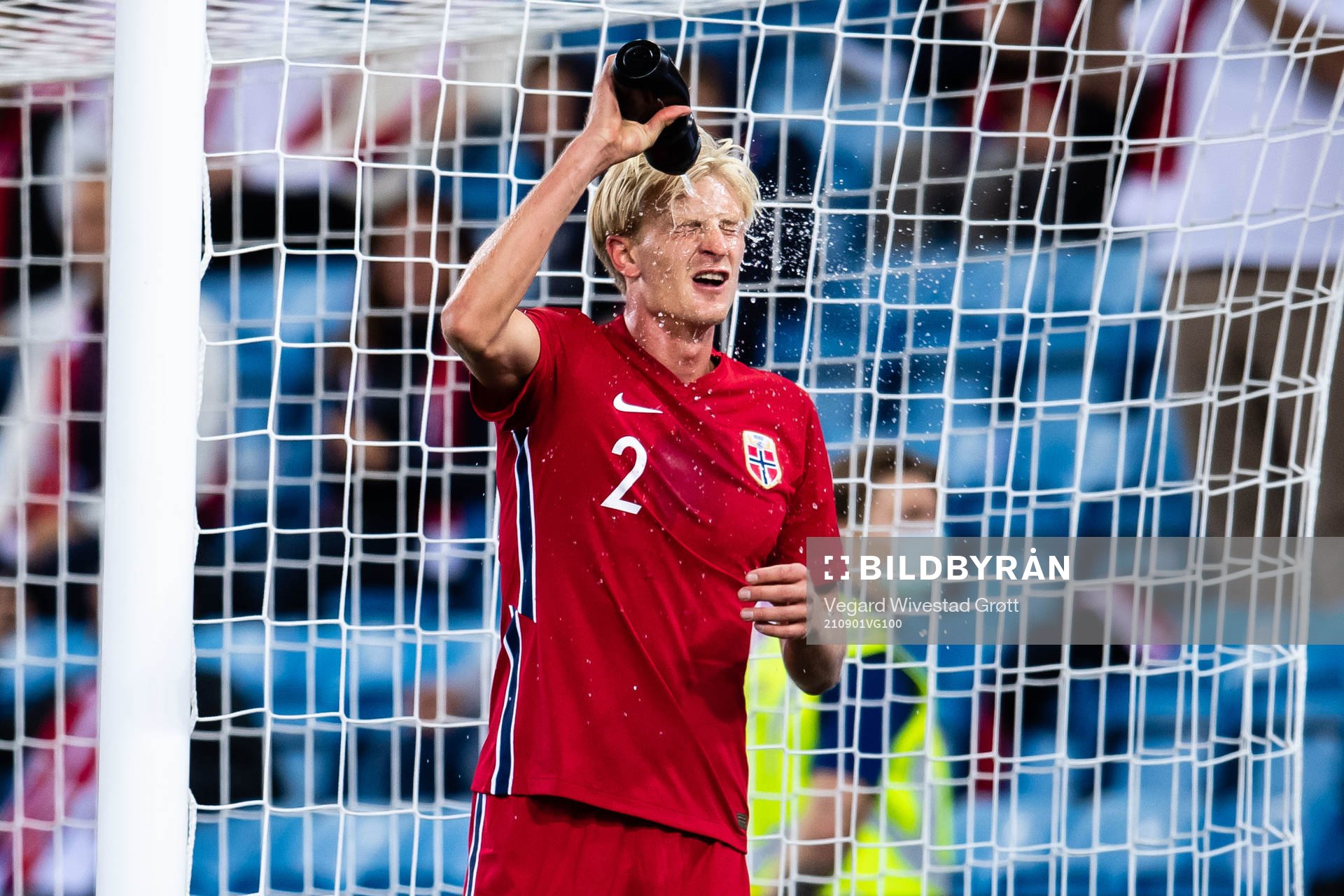 Morten Thorsby of Norway