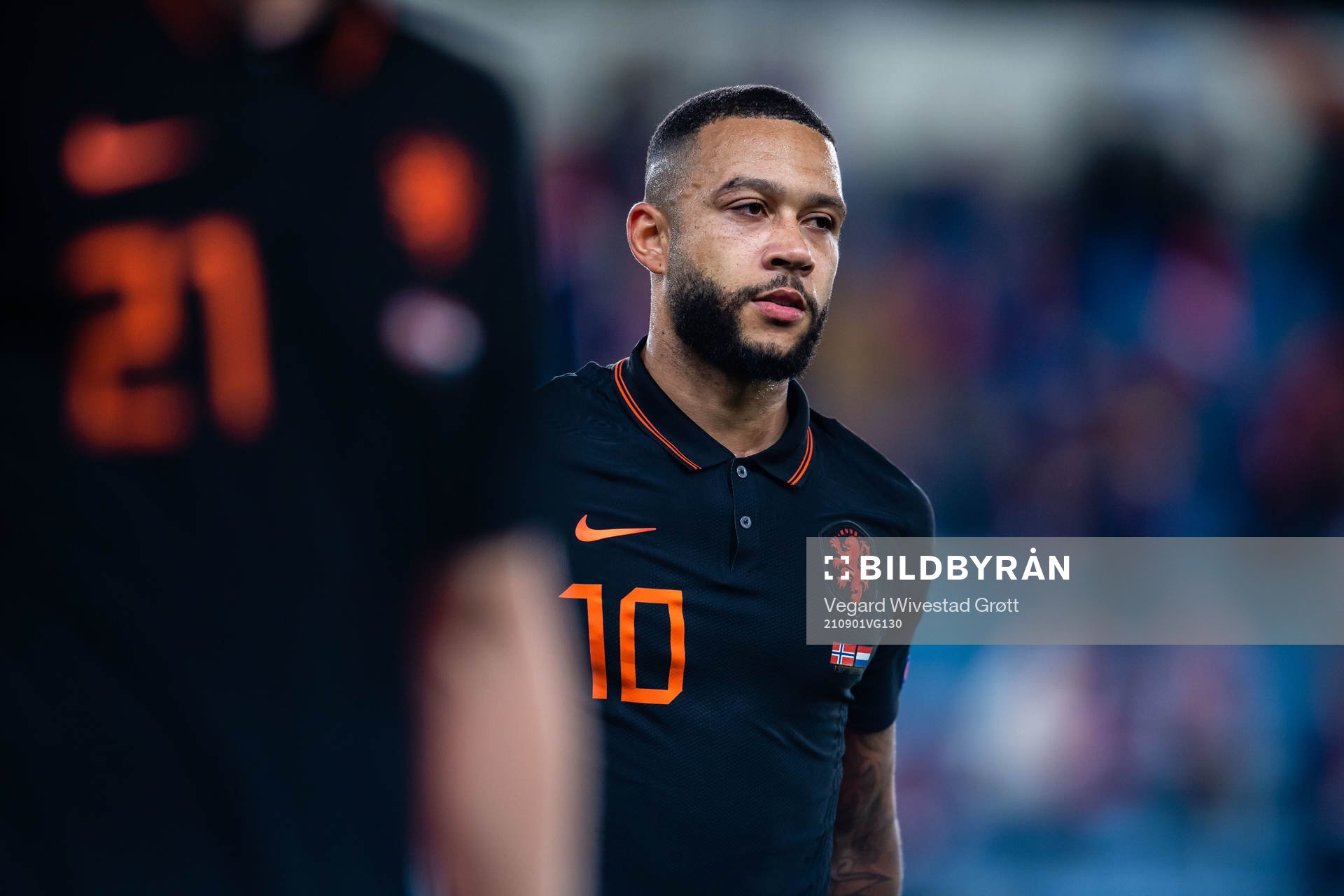 Memphis Depay of Netherlands