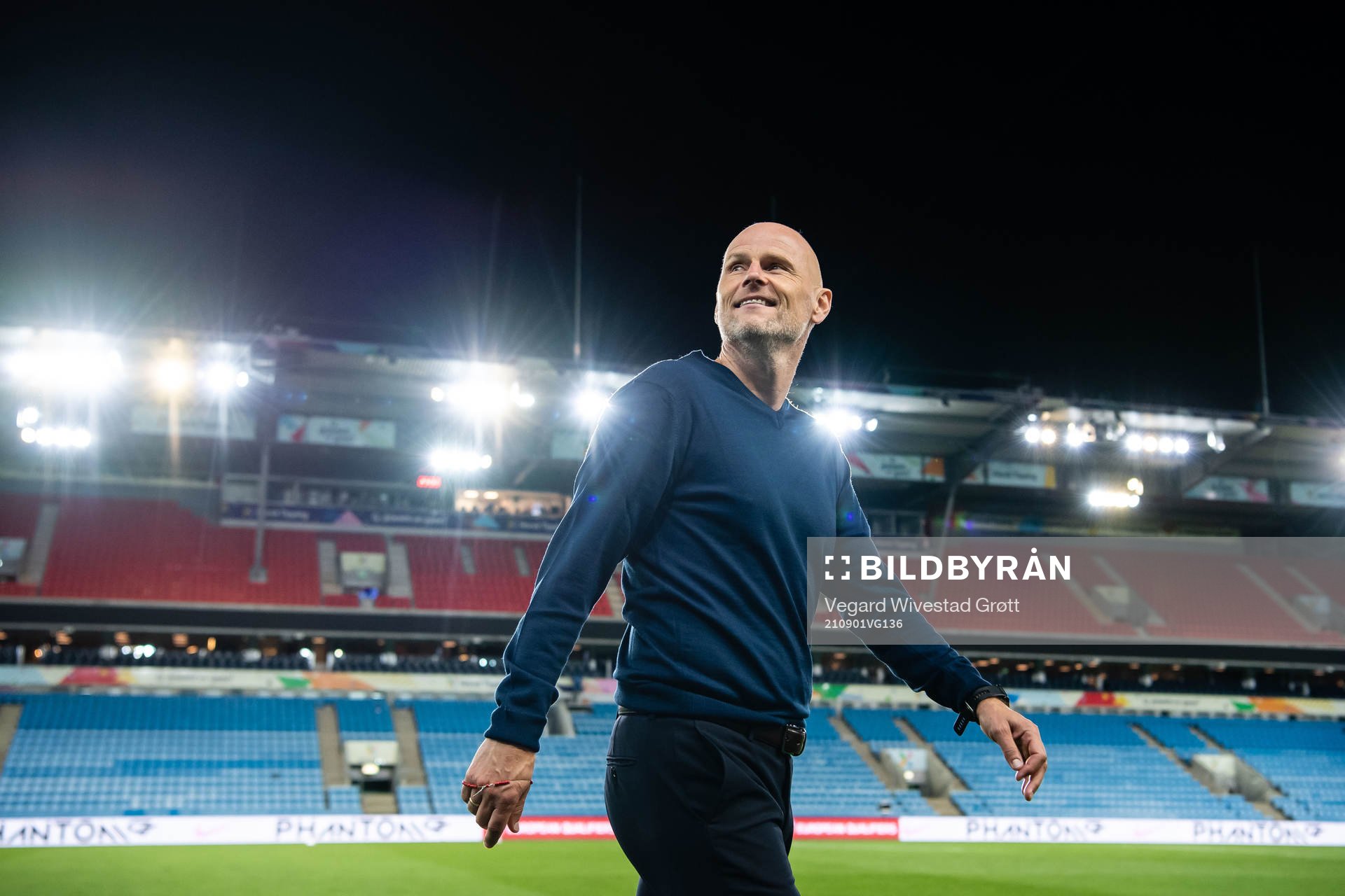 Ståle Solbakken, head coach of Norway