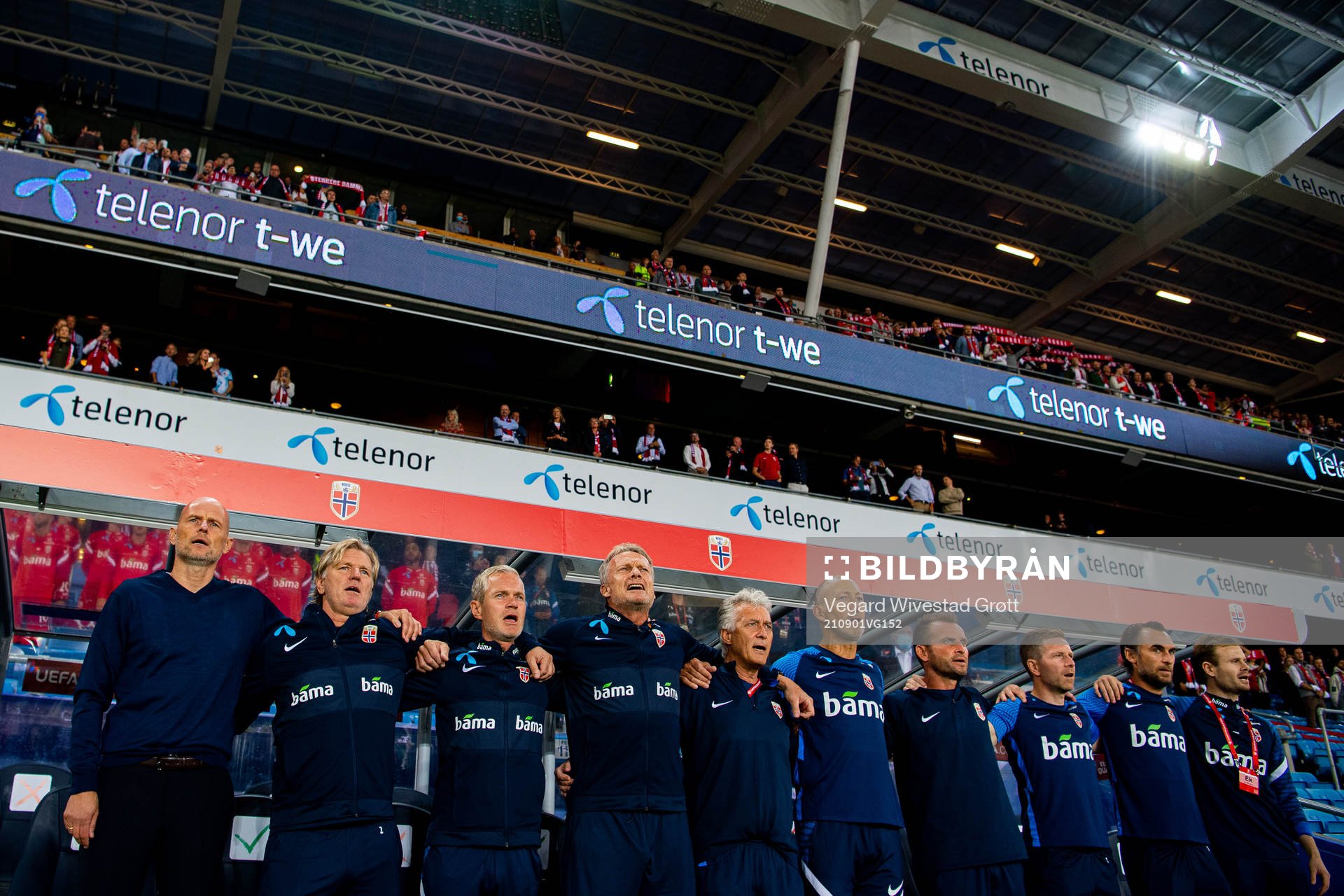 Ståle Solbakken, head coach, Kent Bergersen, assistant