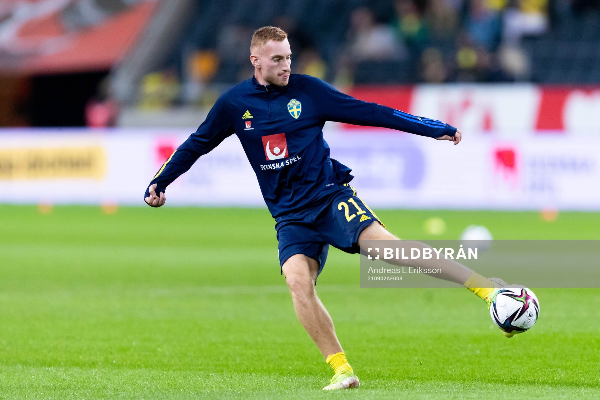 Dejan Kulusevski of Sweden