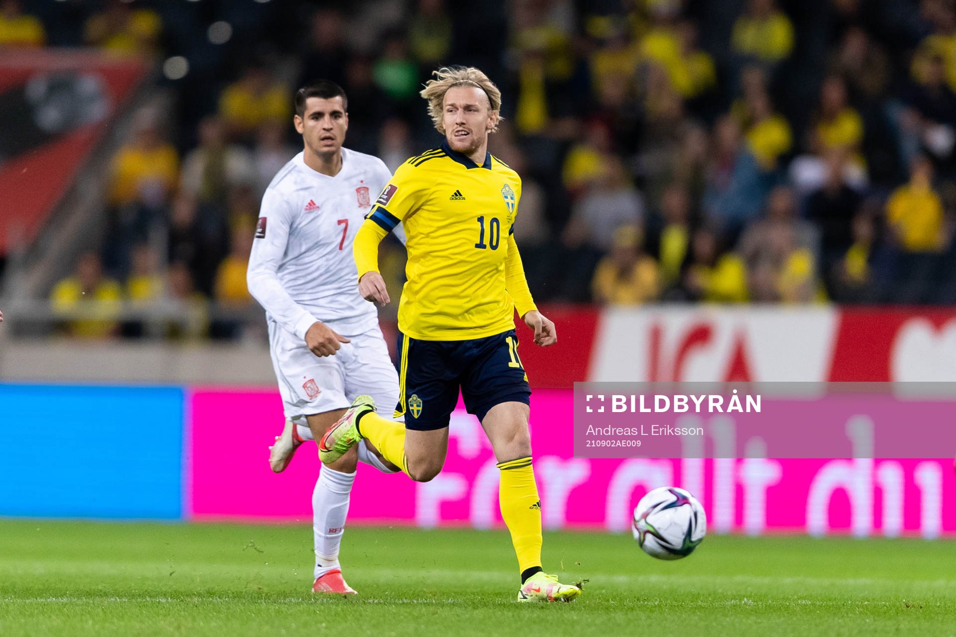Emil Forsberg of Sweden