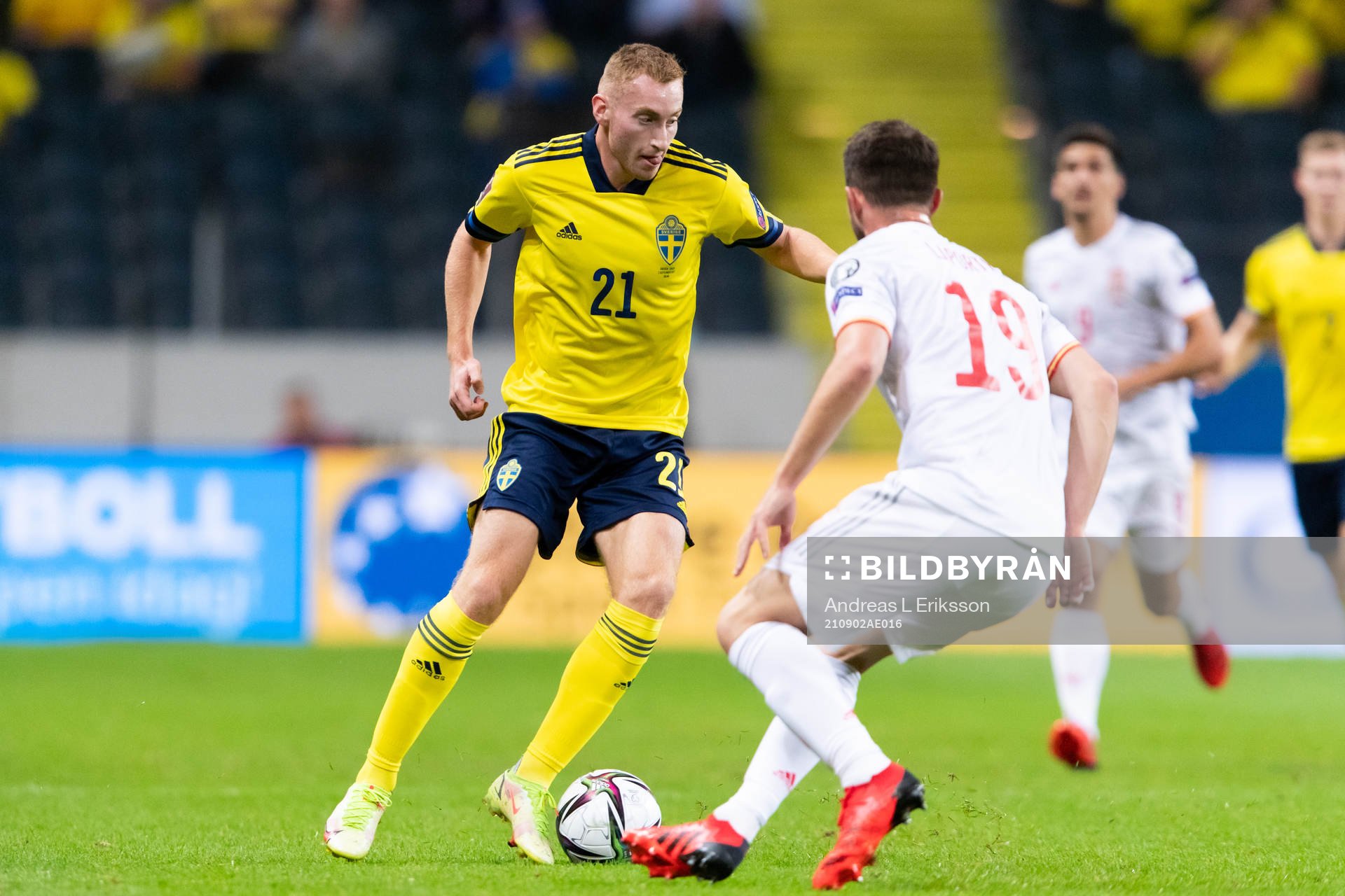 Dejan Kulusevski of Sweden