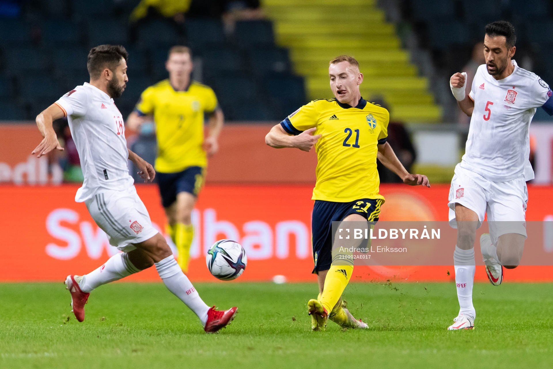 Dejan Kulusevski of Sweden