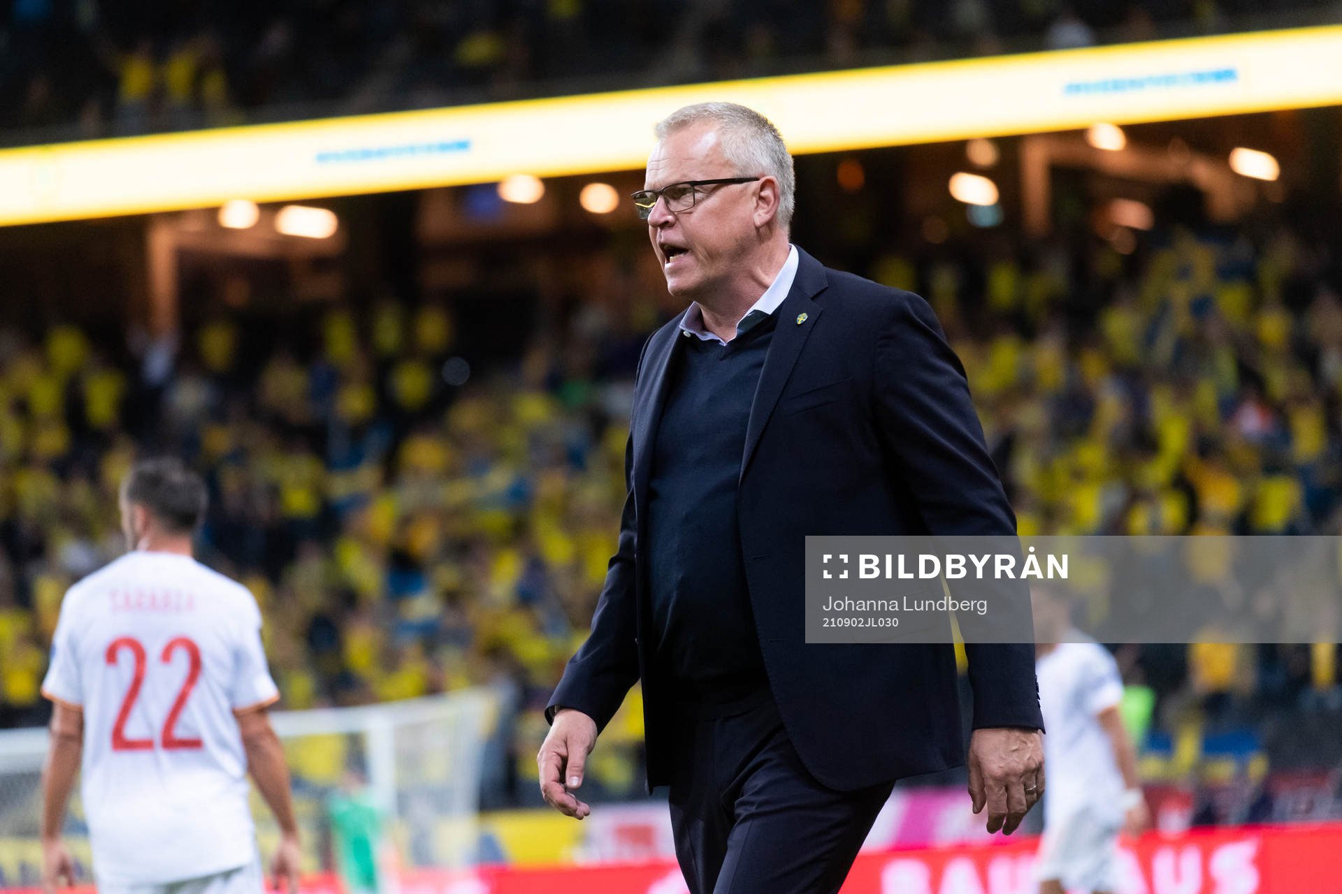 Head coach Janne Andersson of Sweden