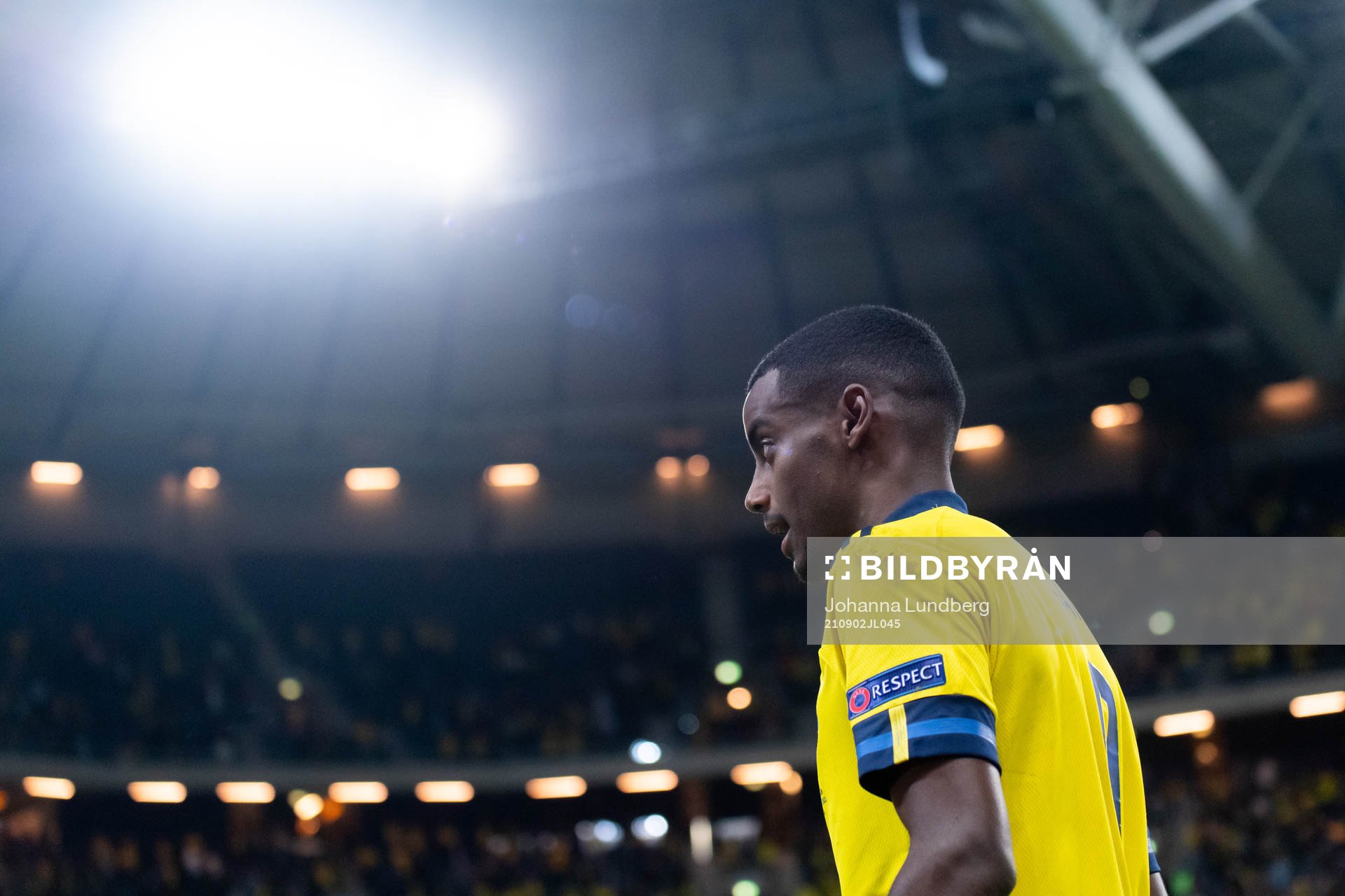 Alexander Isak of Sweden