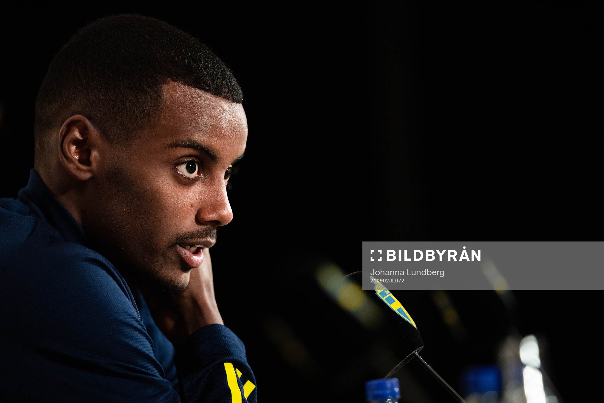 Alexander Isak of Sweden