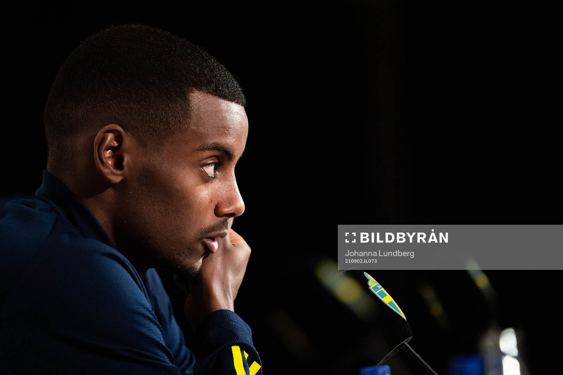 Alexander Isak of Sweden
