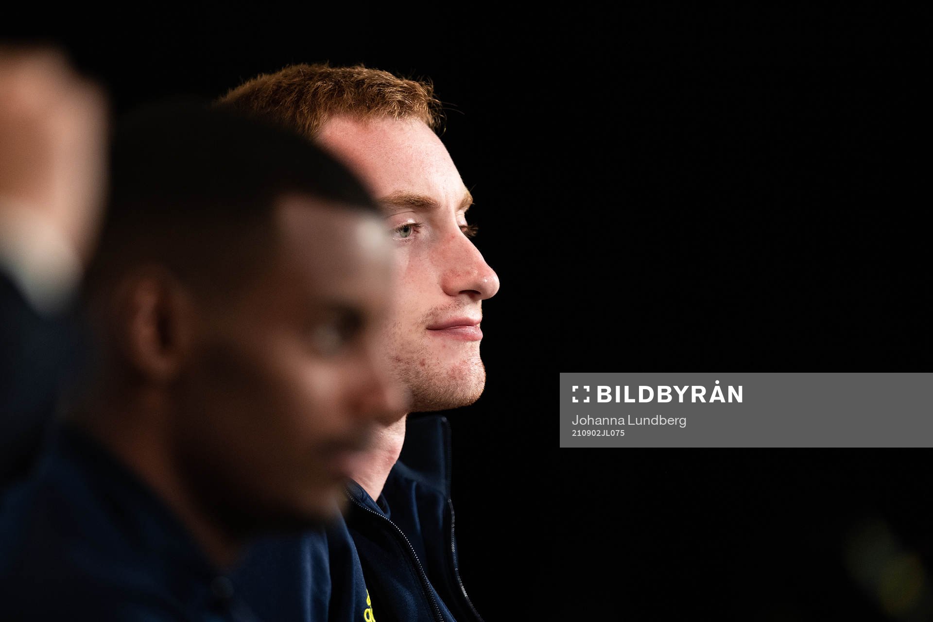 Alexander Isak and Dejan Kulusevski of Sweden