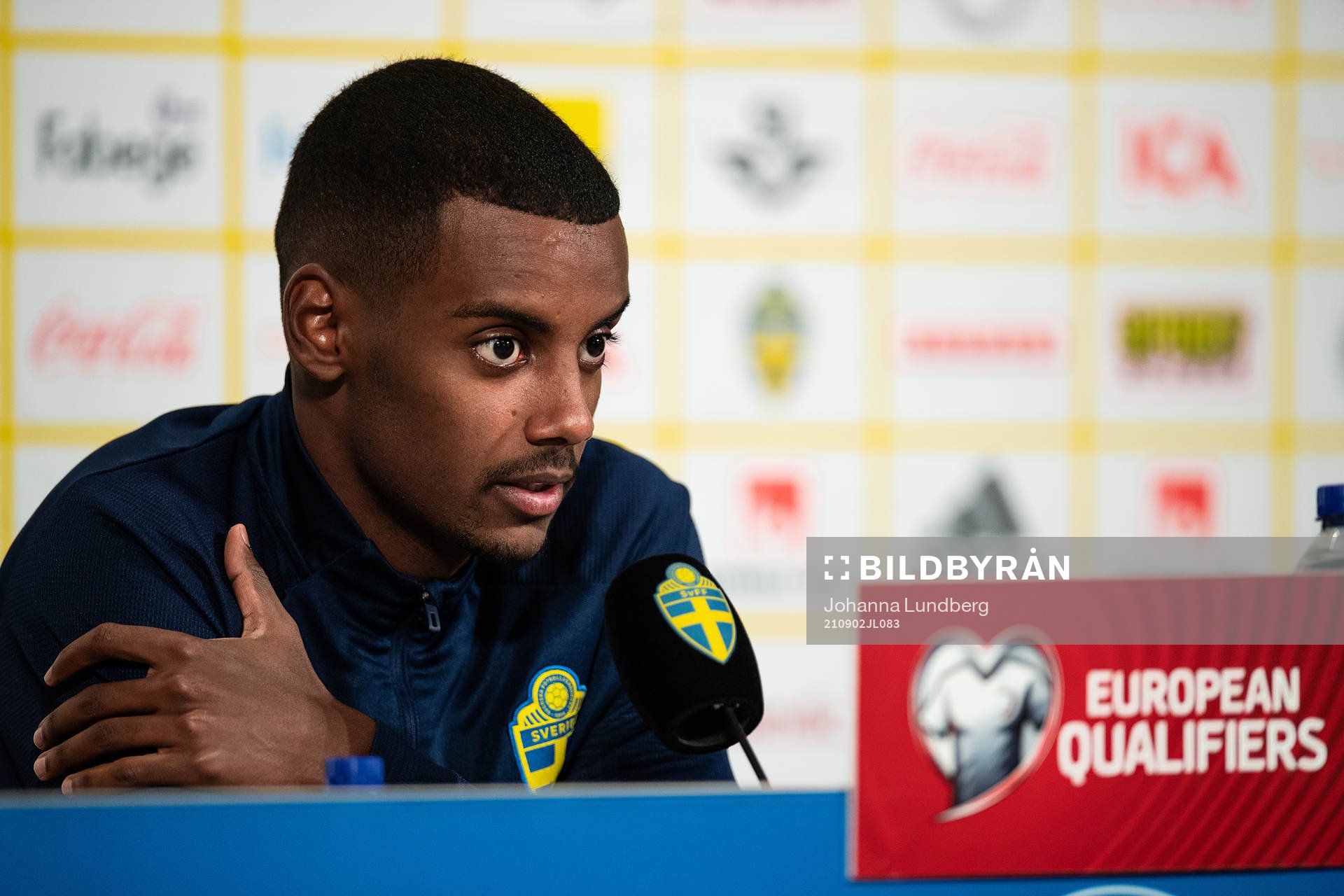 Alexander Isak of Sweden