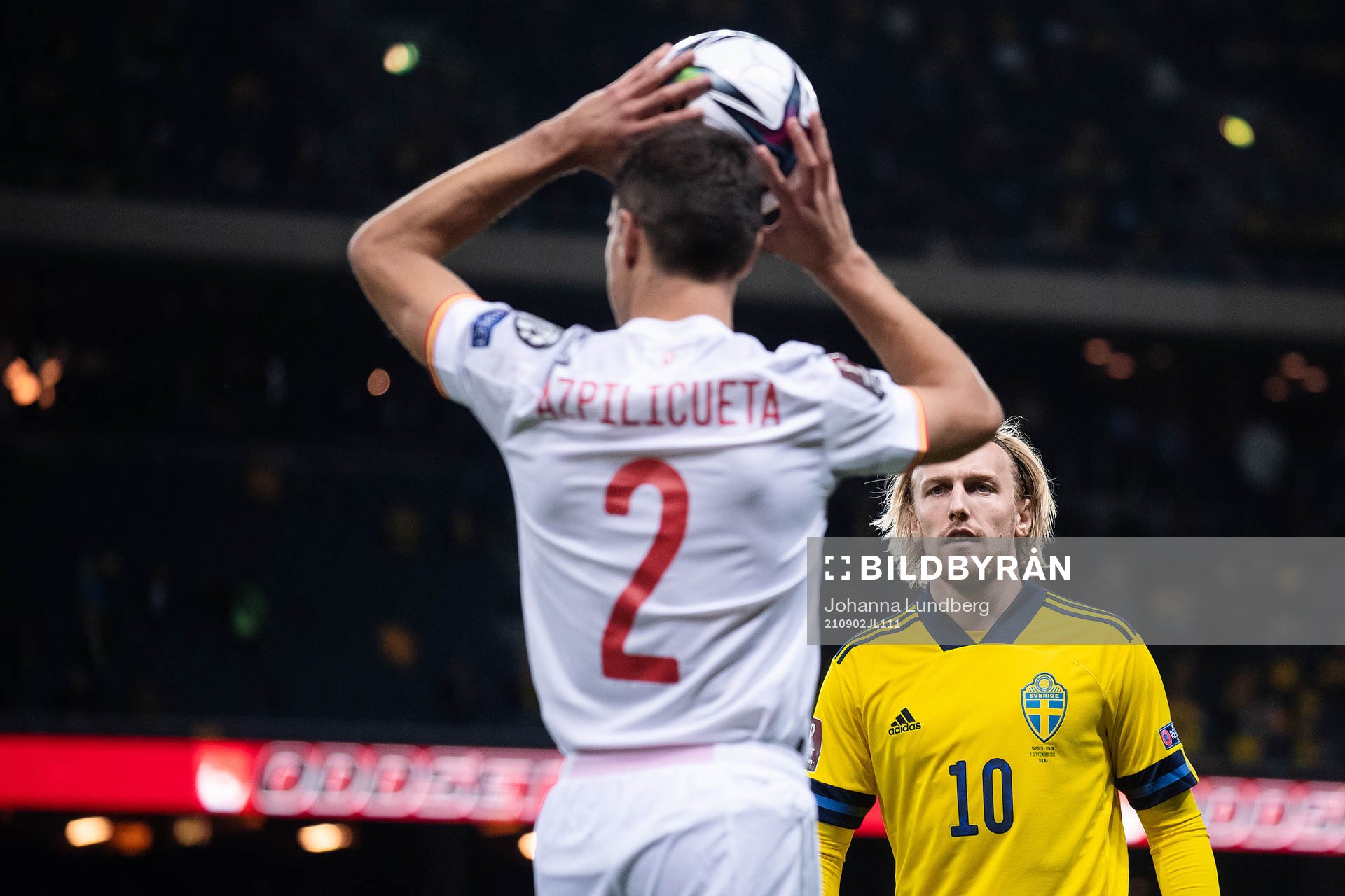 Emil Forsberg of Sweden