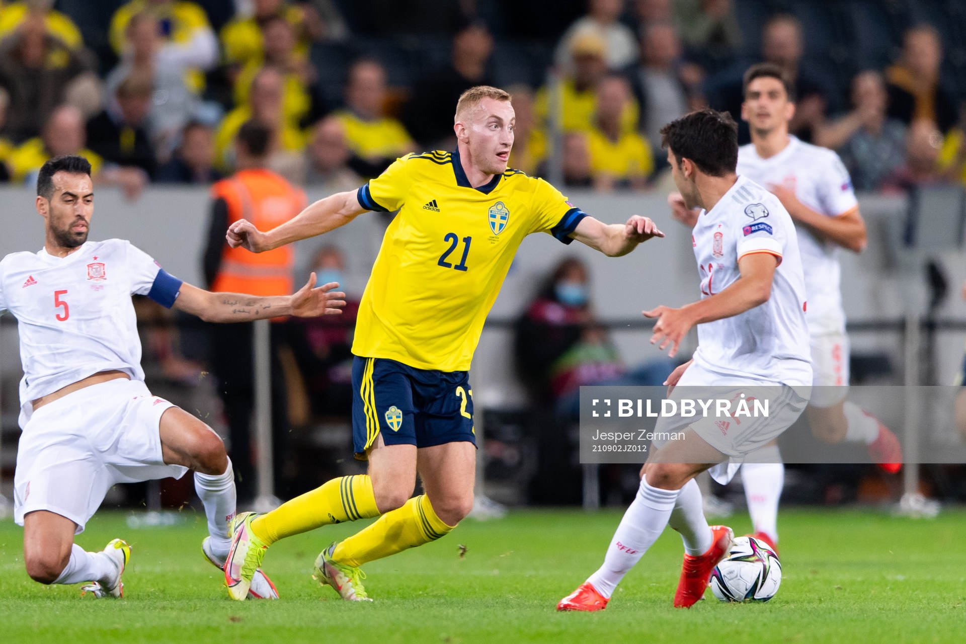 Dejan Kulusevski of Sweden