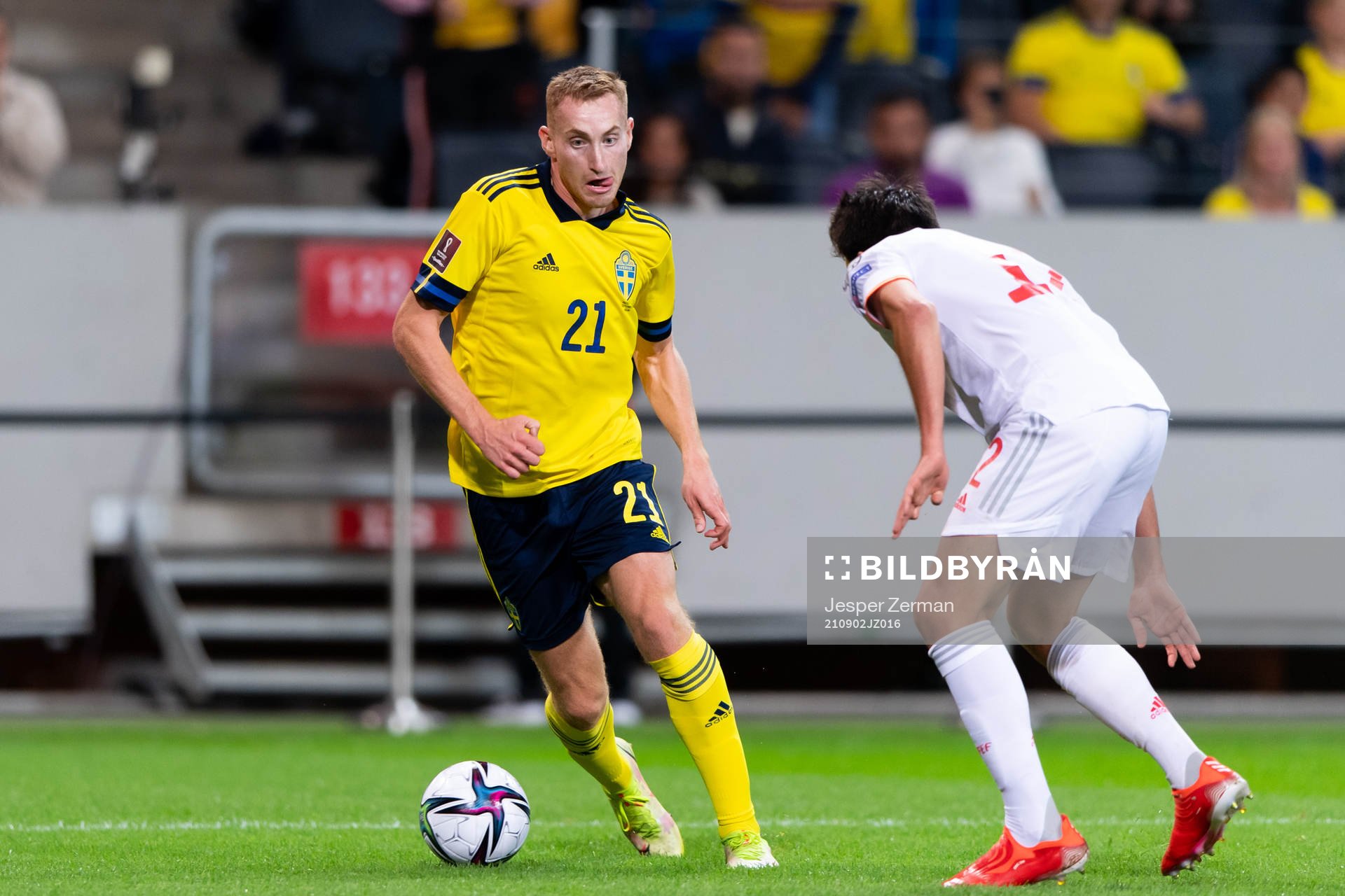 Dejan Kulusevski of Sweden