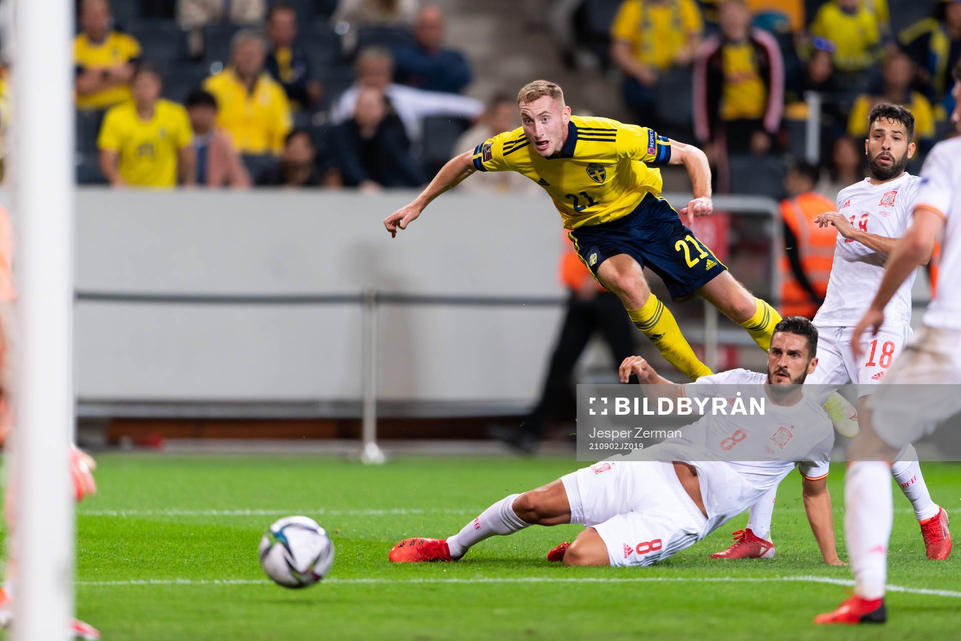 Dejan Kulusevski of Sweden