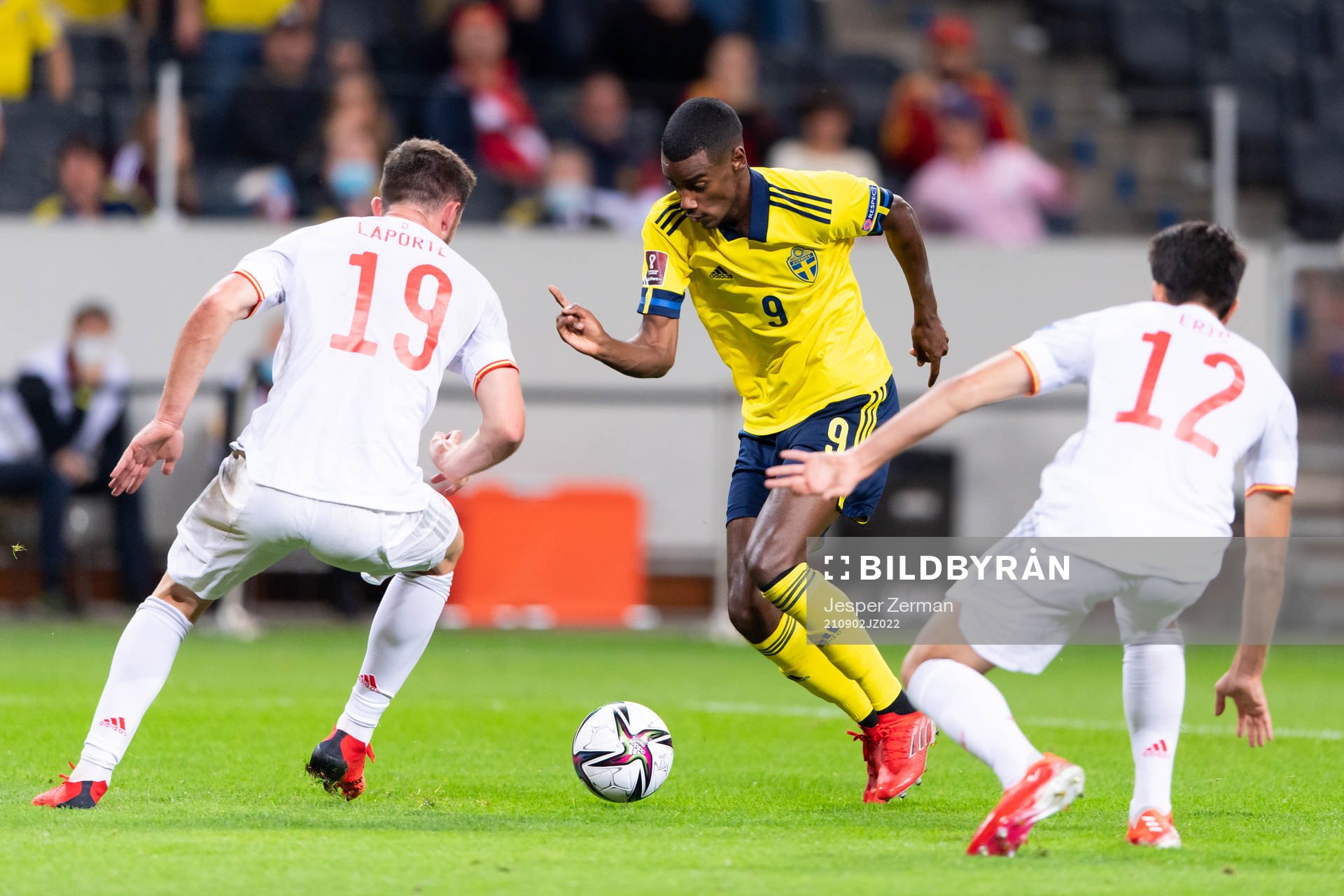 Alexander Isak of Sweden