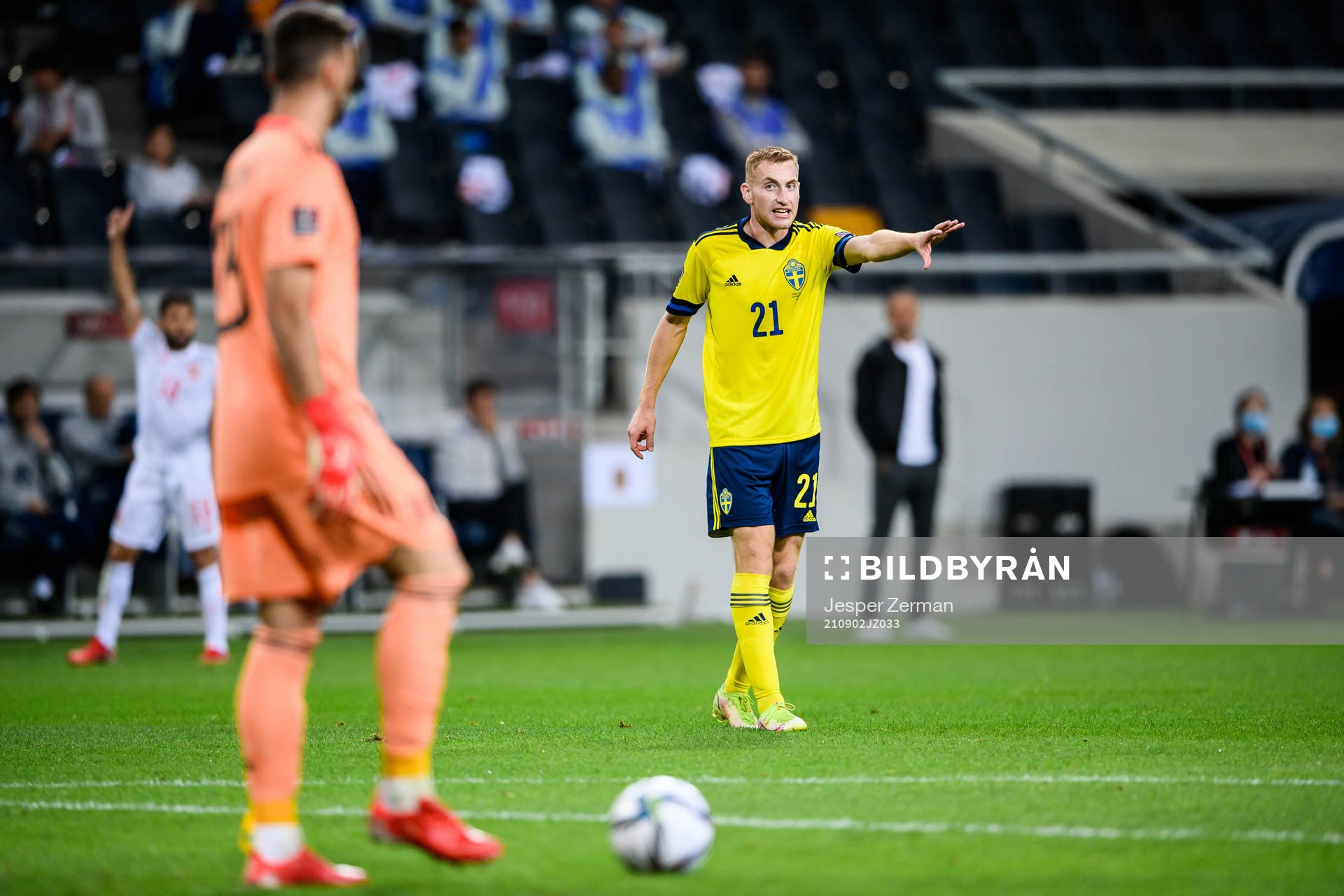 Dejan Kulusevski of Sweden