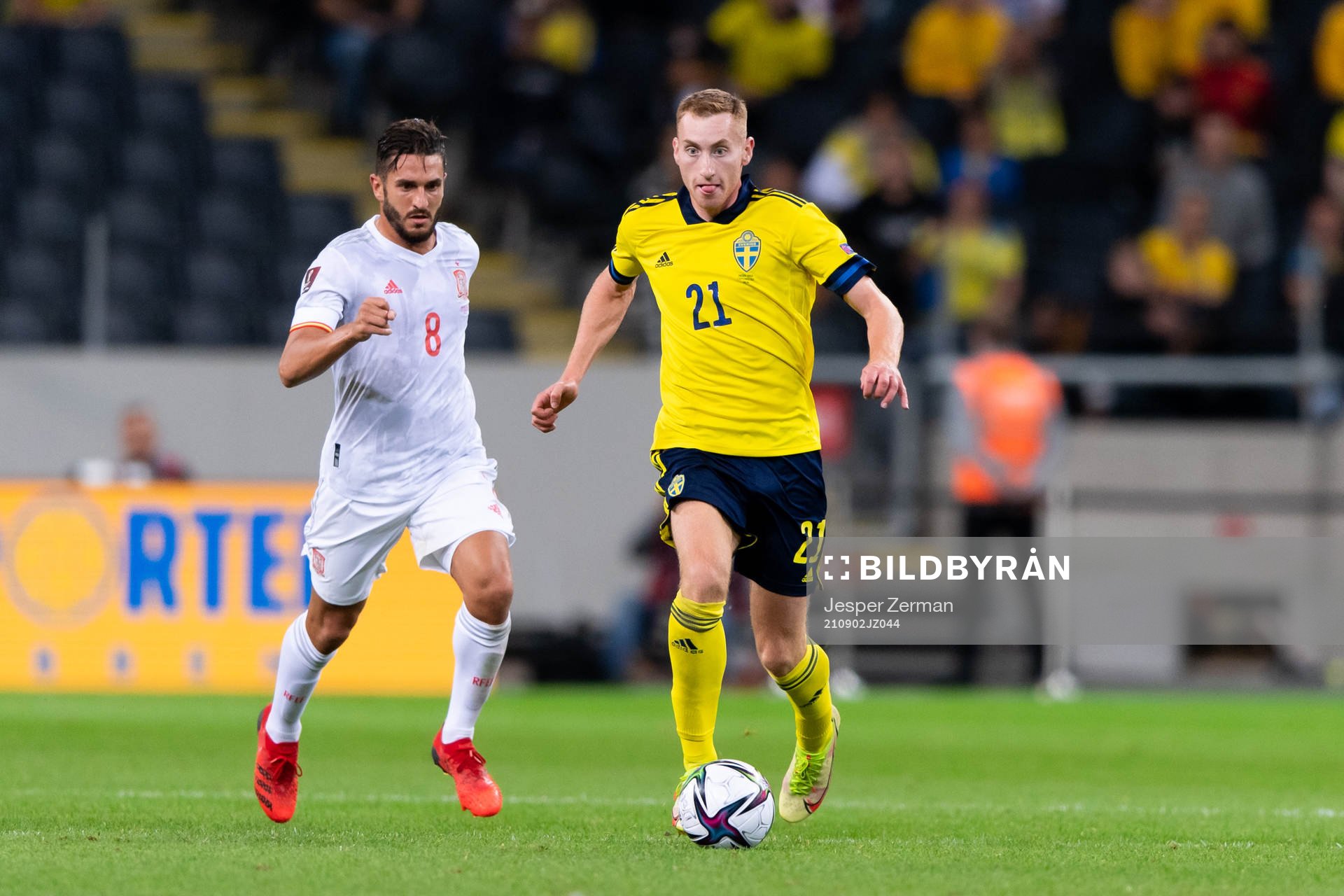 Dejan Kulusevski of Sweden
